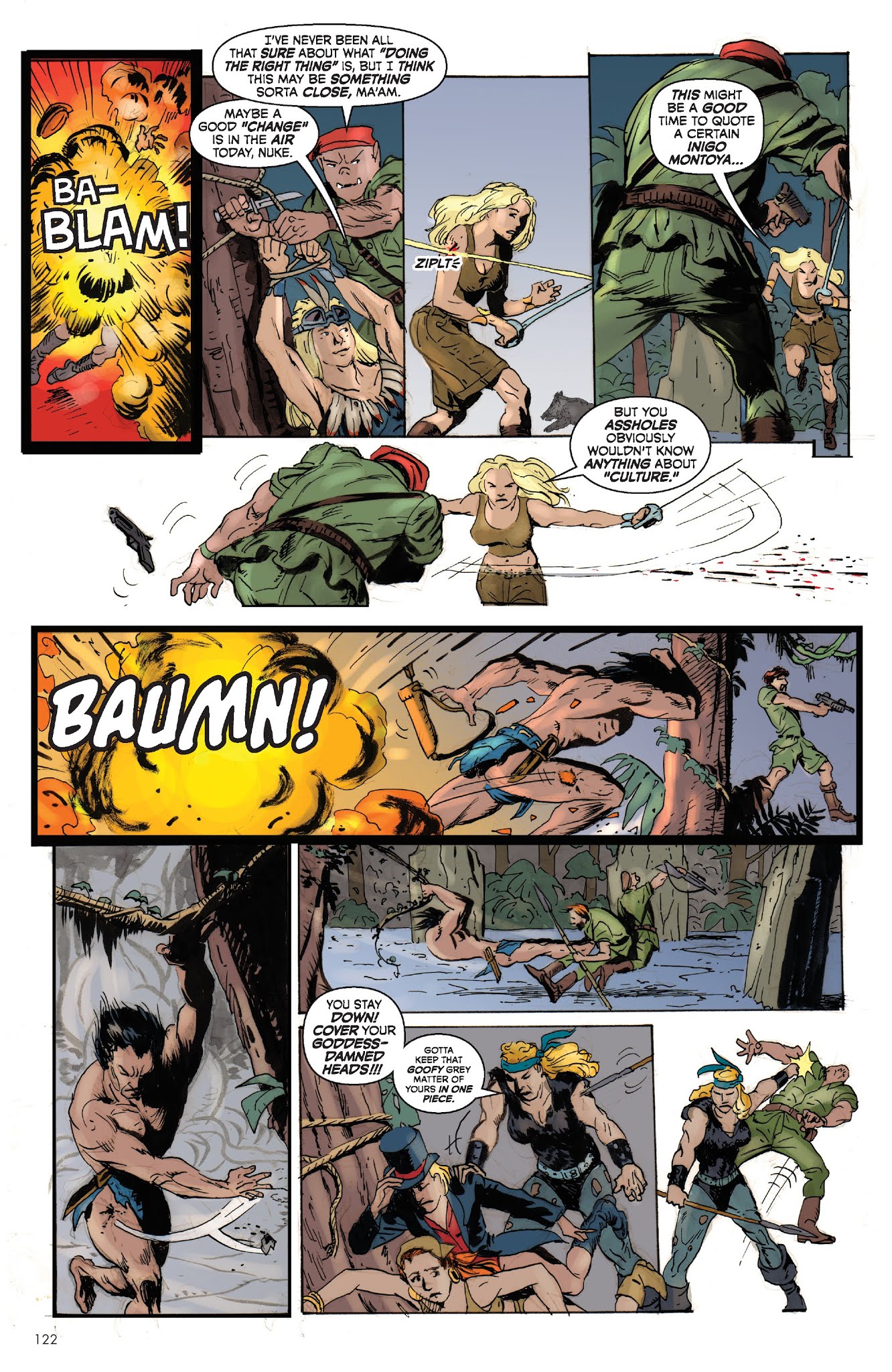Read online The Once and Future Tarzan comic -  Issue # TPB - 123