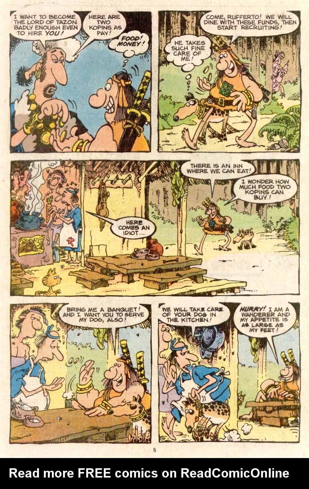 Read online Sergio Aragonés Groo the Wanderer comic -  Issue #38 - 5