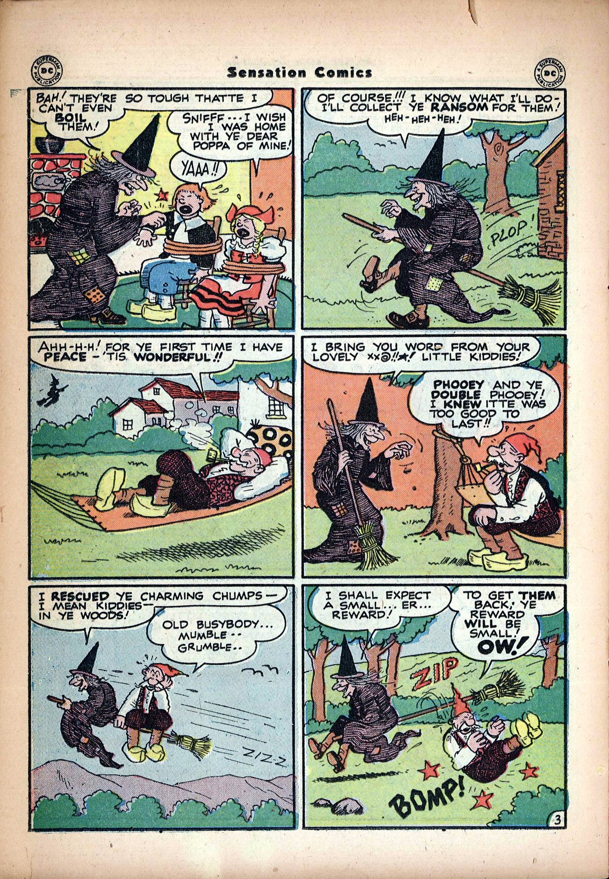 Read online Sensation (Mystery) Comics comic -  Issue #62 - 32