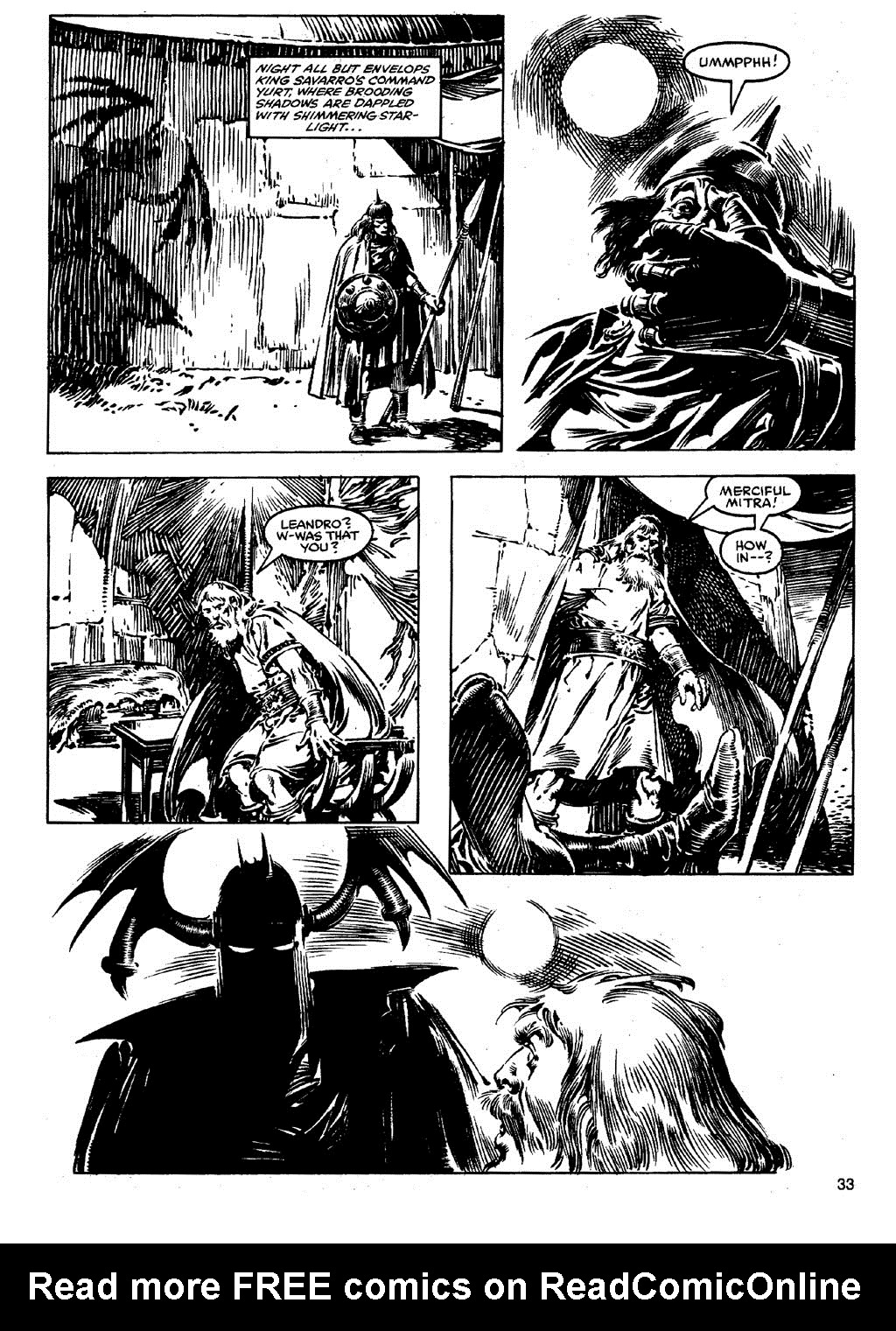 The Savage Sword Of Conan issue 90 - Page 32