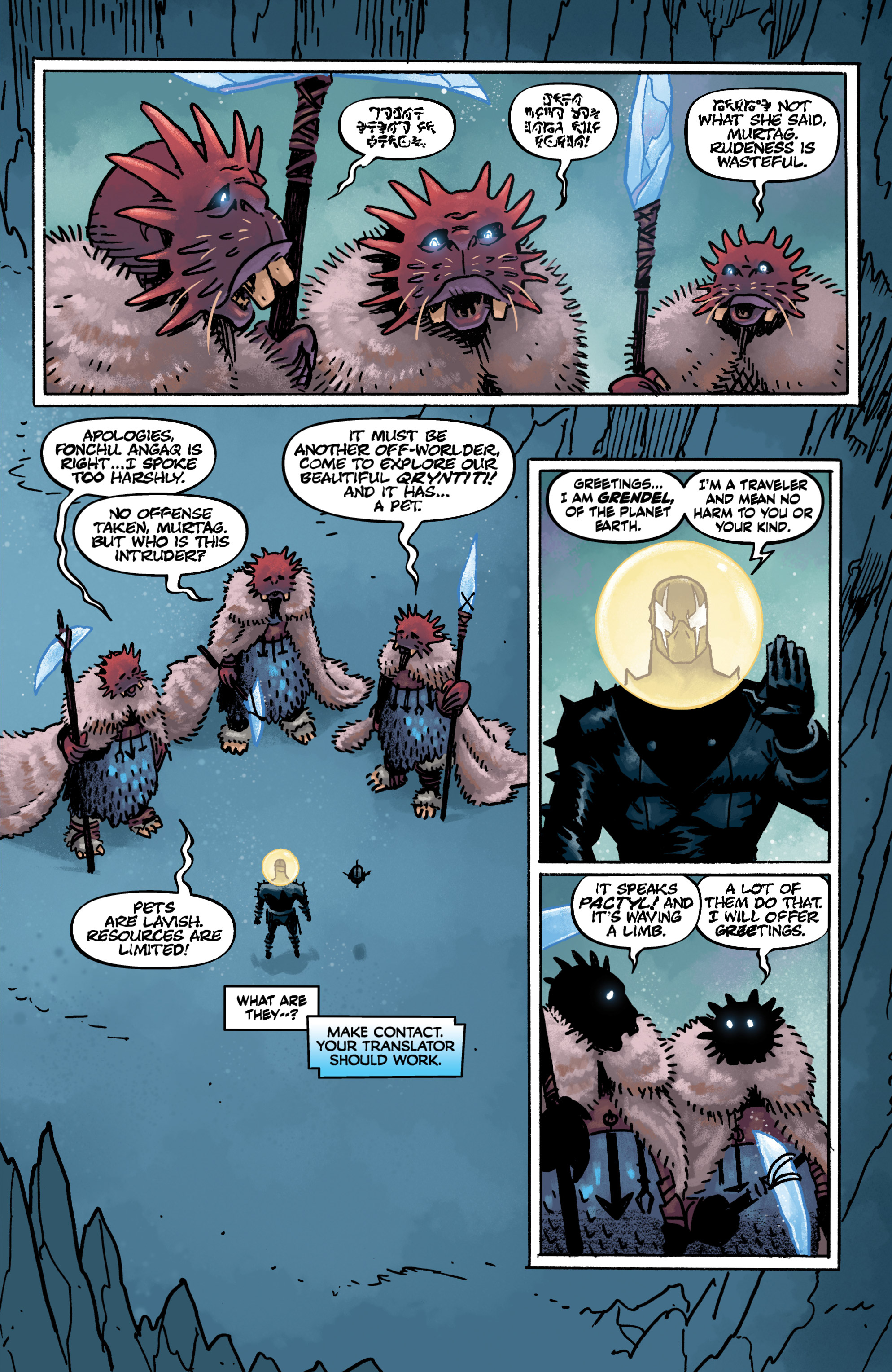 Read online Grendel: Devil's Odyssey comic -  Issue #3 - 17