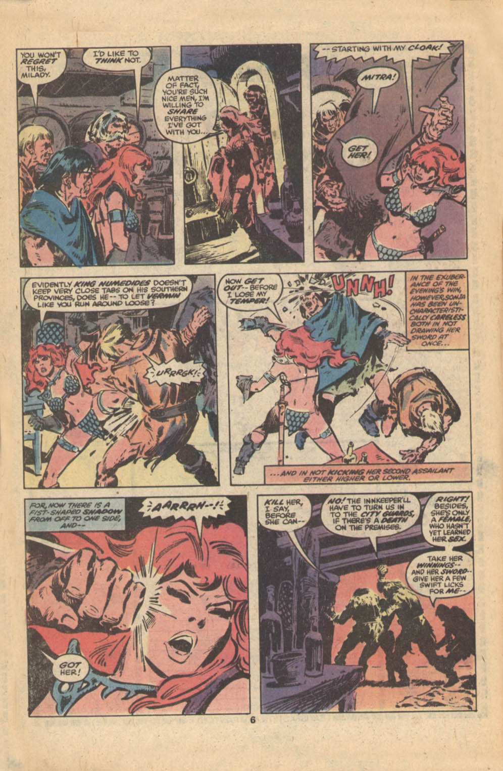 Read online Red Sonja (1977) comic -  Issue #15 - 5