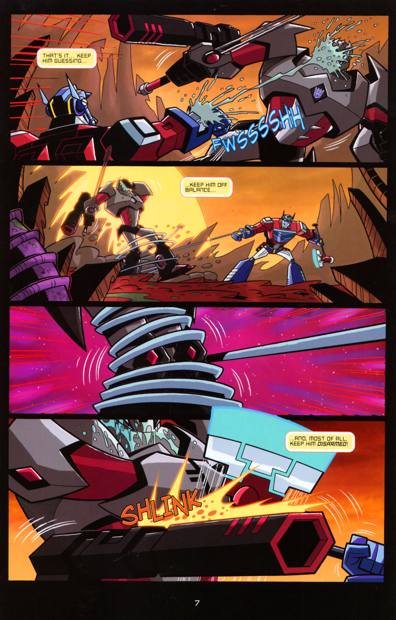 Read online Transformers Animated: The Arrival comic -  Issue #5 - 11