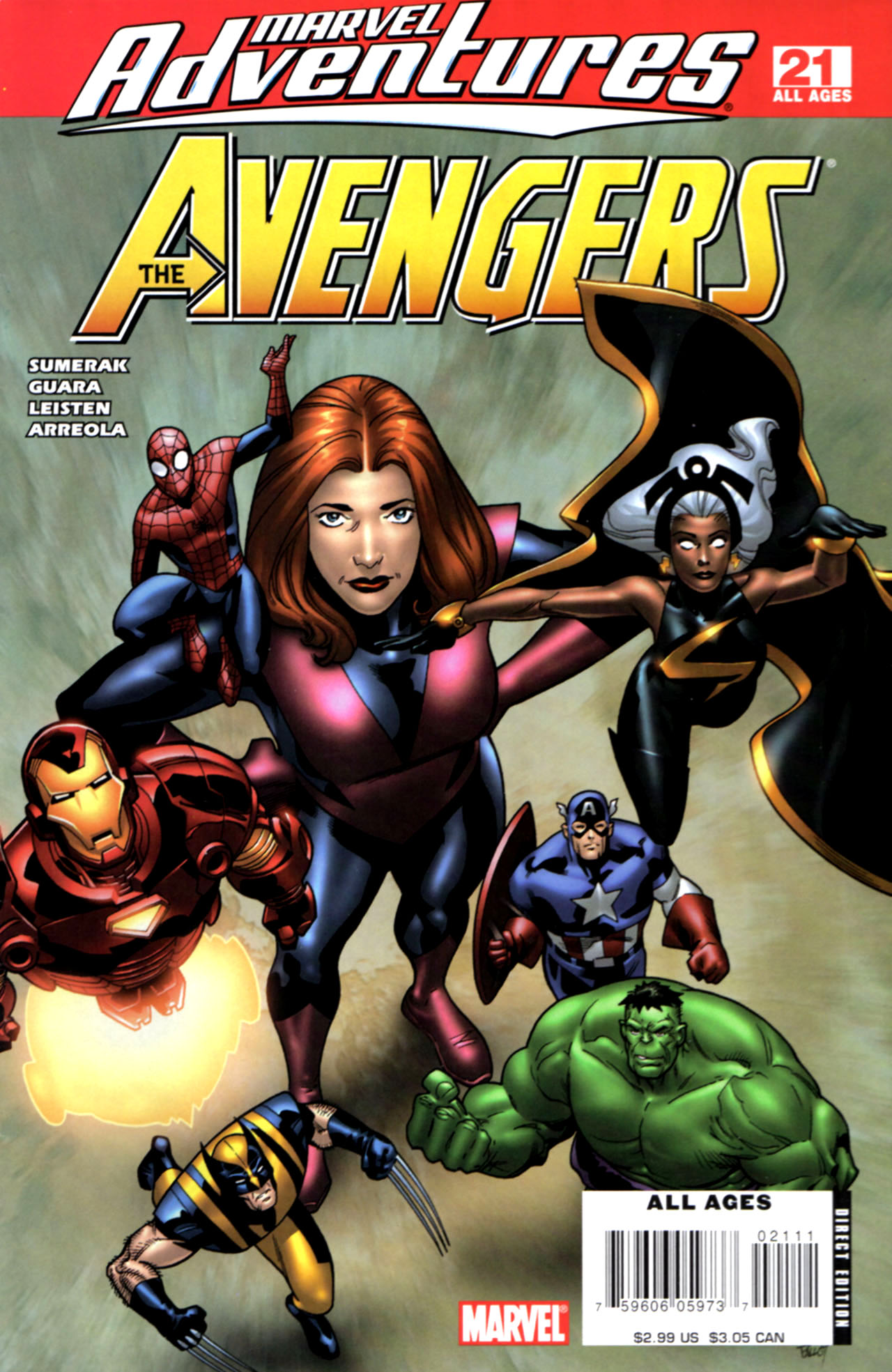 Read online Marvel Adventures The Avengers comic -  Issue #21 - 1