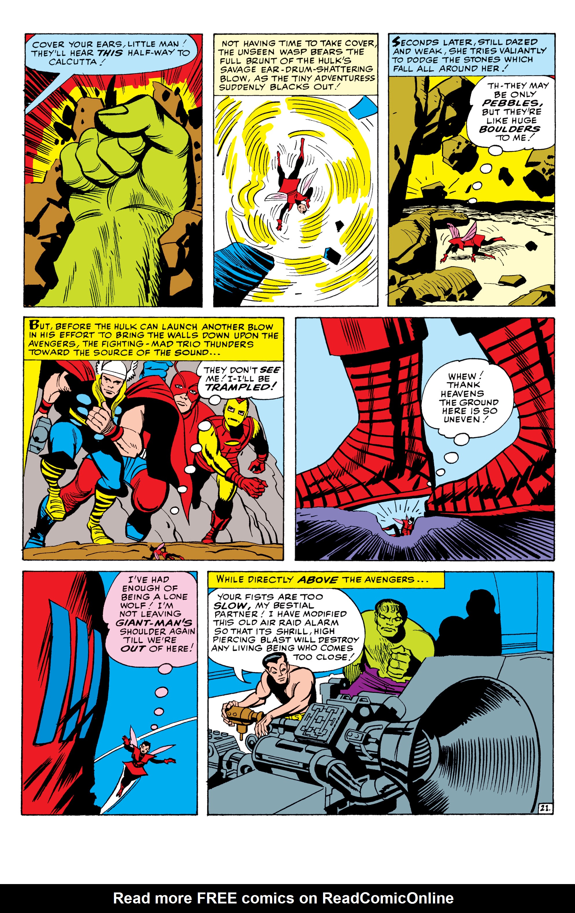 Read online Hulk vs. The Avengers comic -  Issue # TPB - 24