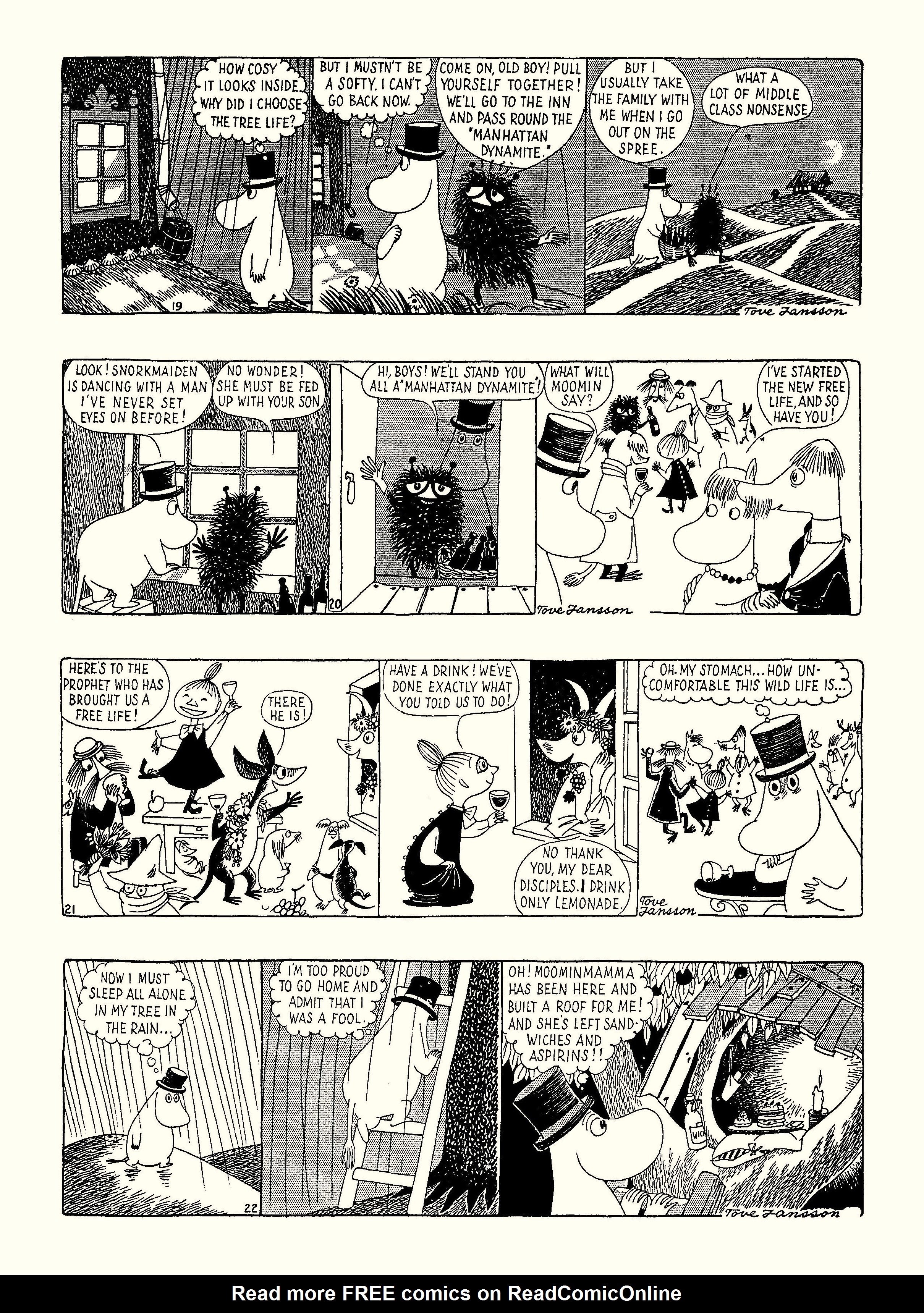 Read online Moomin: The Complete Tove Jansson Comic Strip comic -  Issue # TPB 2 - 69