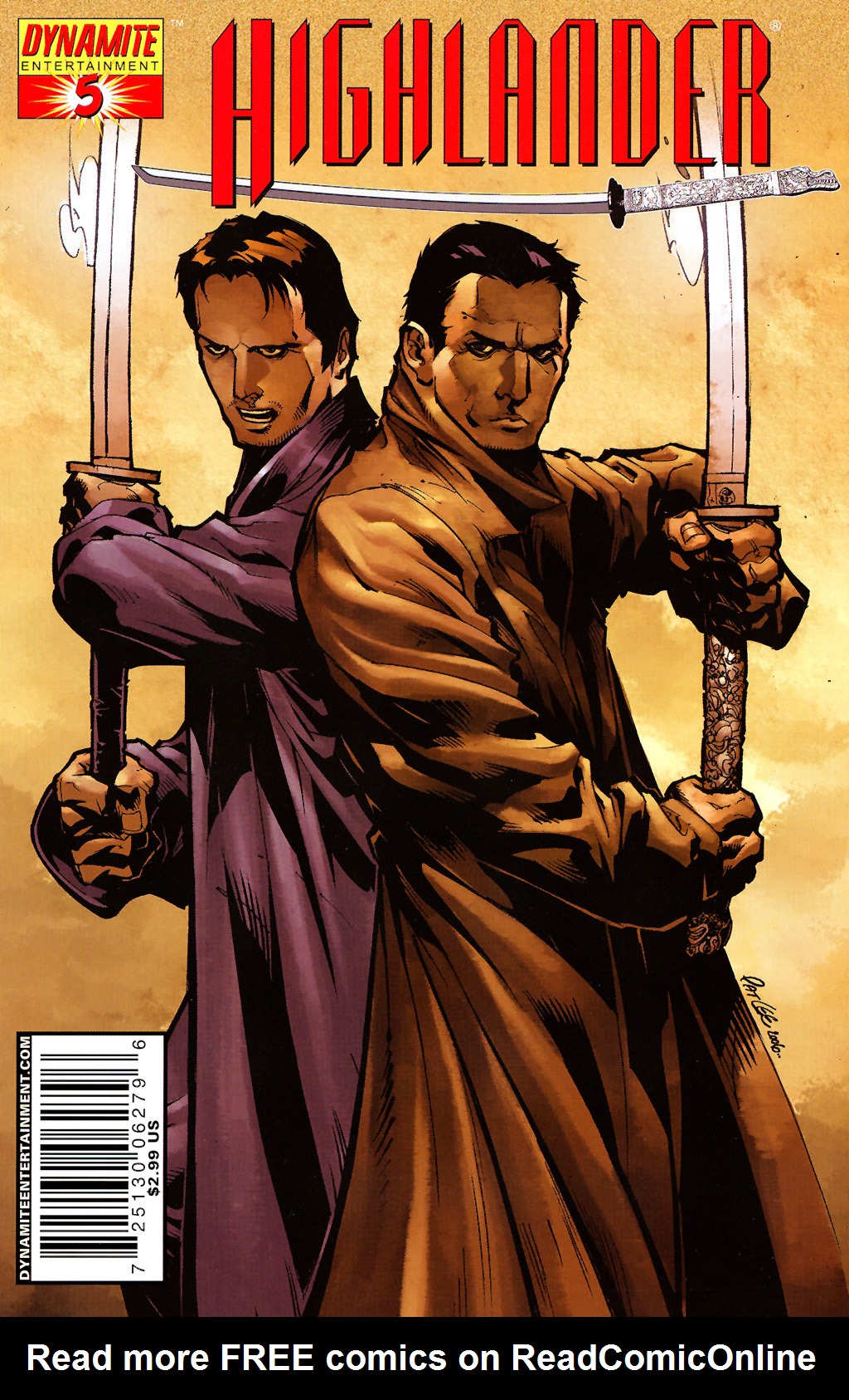 Read online Highlander comic -  Issue #5 - 2