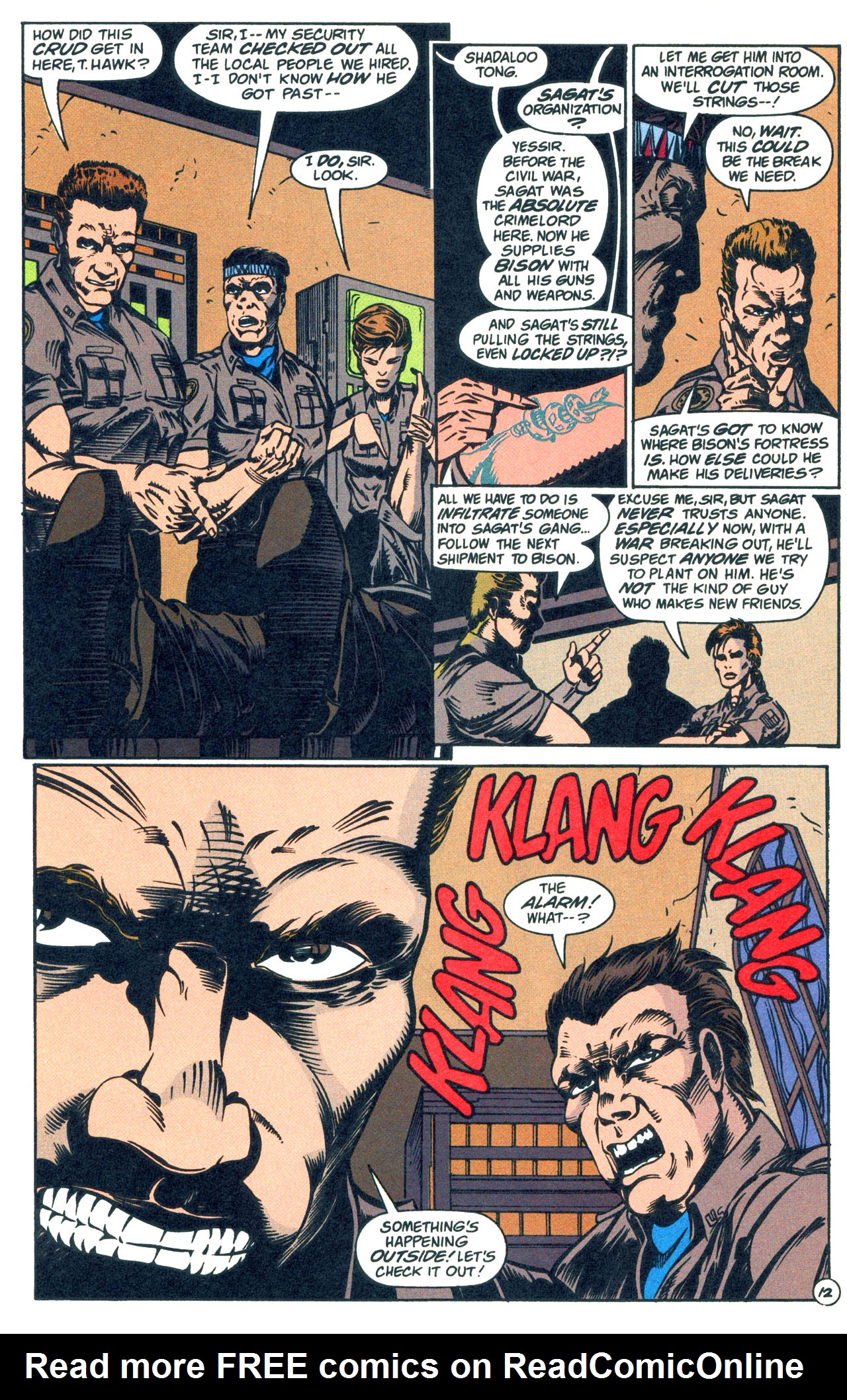 Read online Street Fighter: The Battle For Shadaloo comic -  Issue # Full - 13