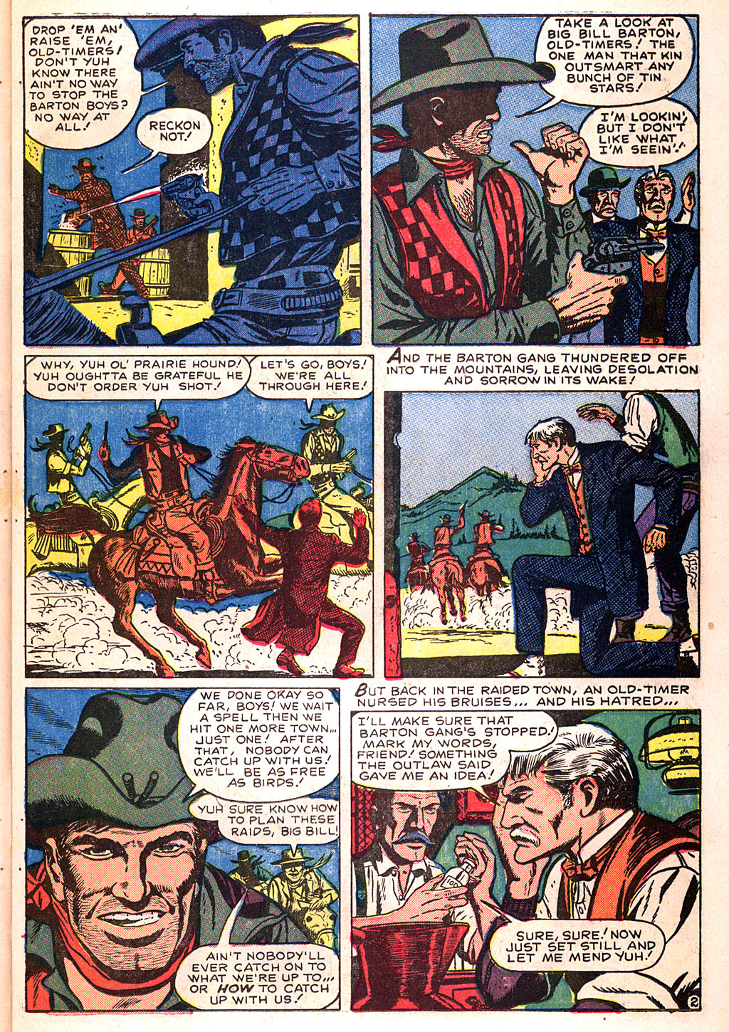 Read online Six-Gun Western comic -  Issue #3 - 11