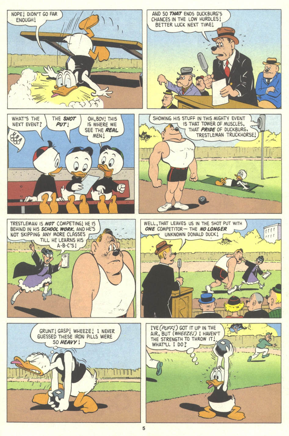 Read online Walt Disney's Comics and Stories comic -  Issue #575 - 6