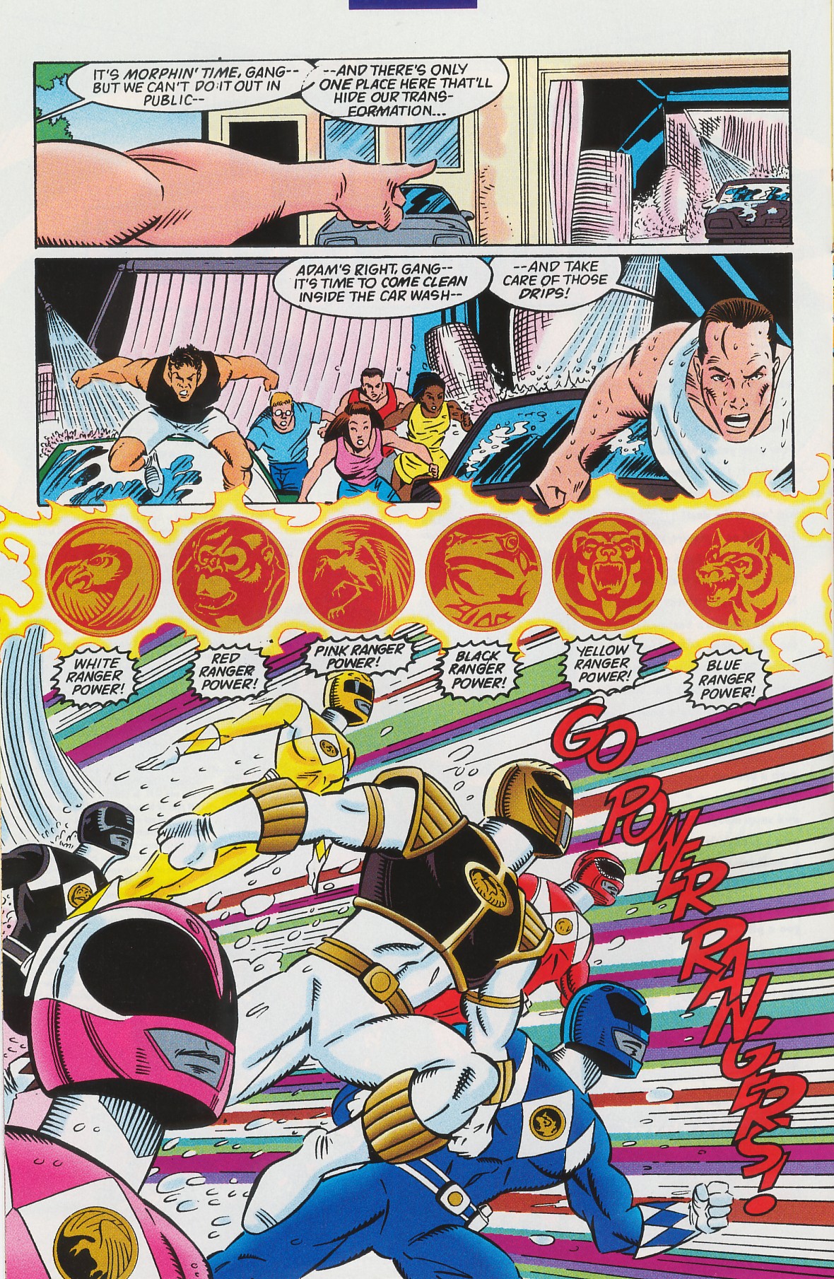 Read online Saban's Mighty Morphin' Power Rangers comic -  Issue #2 - 8