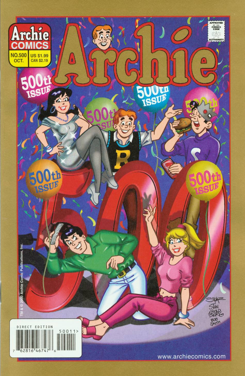 Read online Archie (1960) comic -  Issue #500 - 1