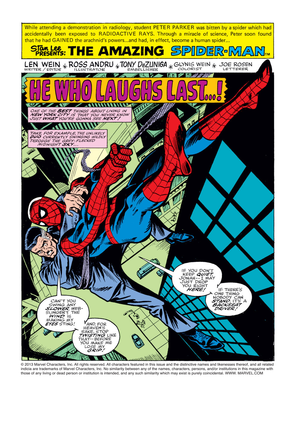 The Amazing Spider-Man (1963) 176 Page 1