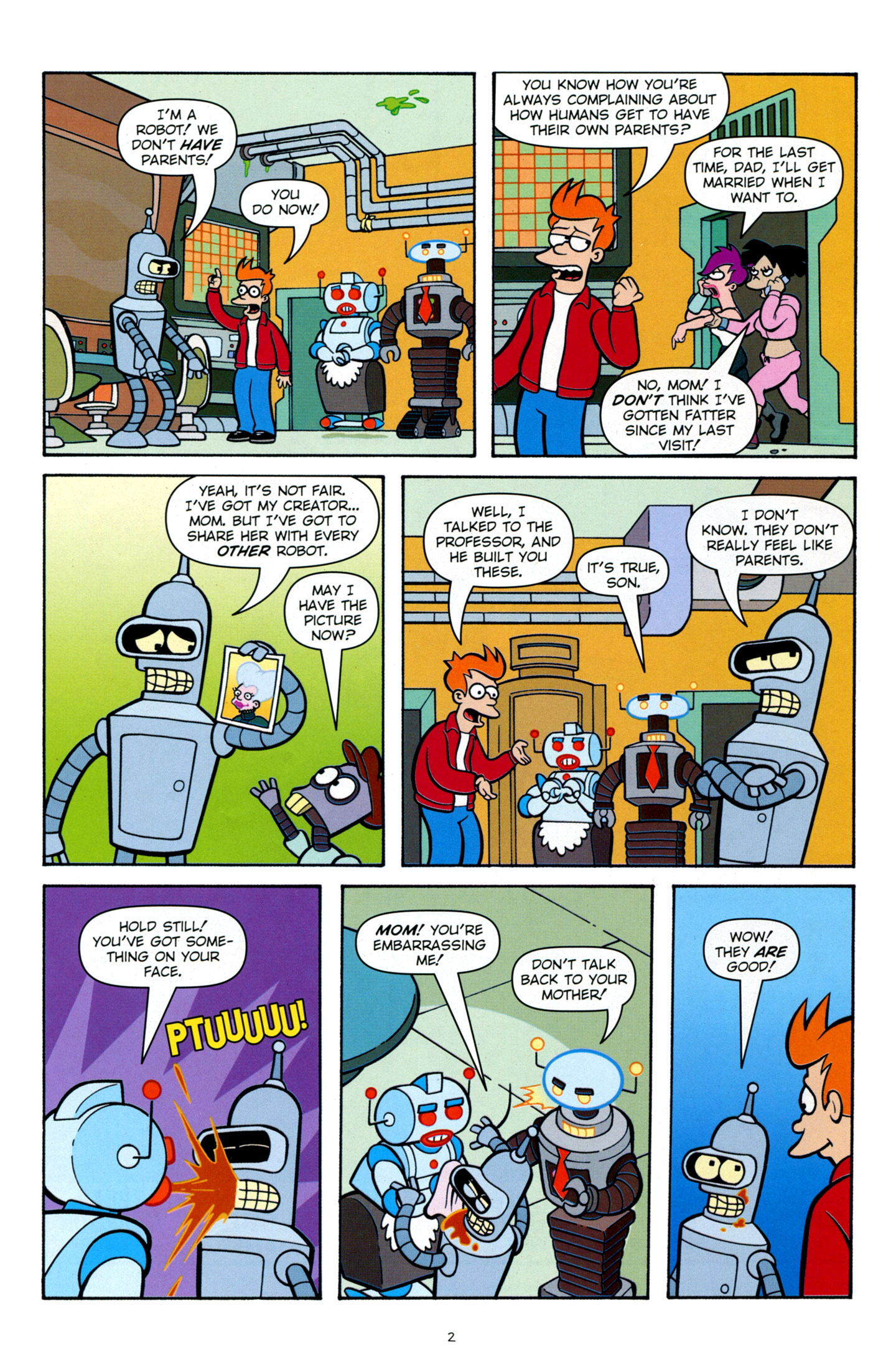 Read online Futurama Comics comic -  Issue #58 - 3