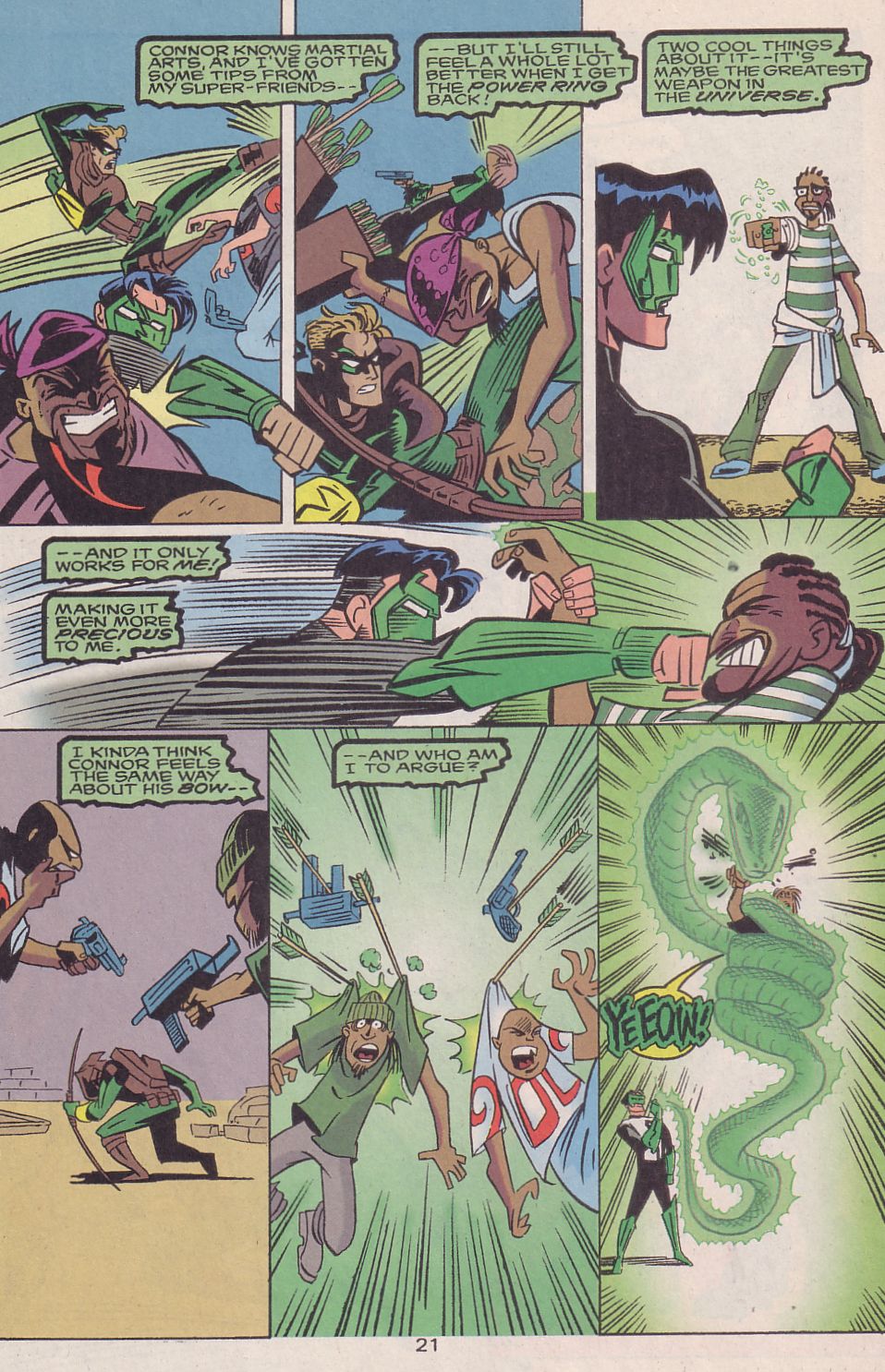 Read online Adventures in the DC Universe comic -  Issue #16 - 22