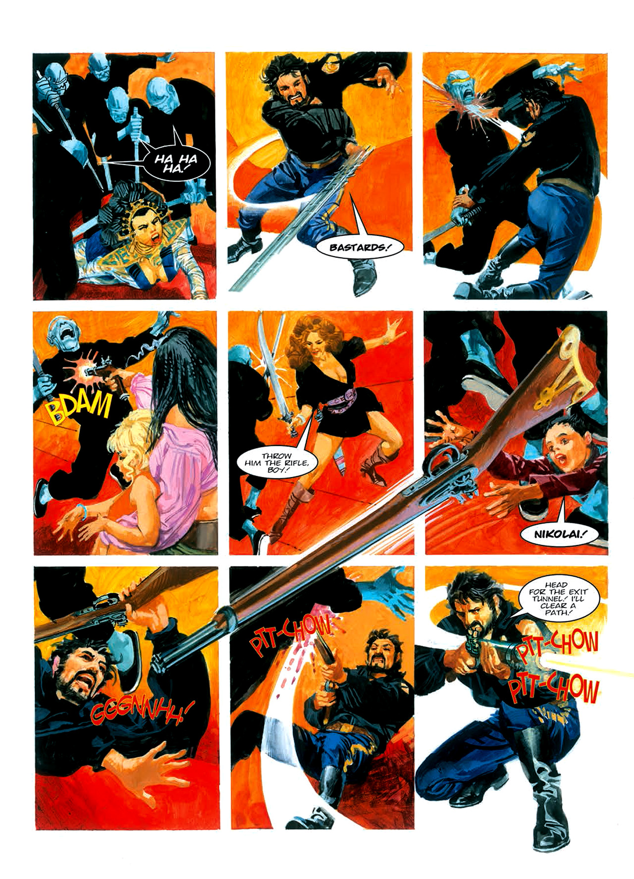 Read online Nikolai Dante comic -  Issue # TPB 7 - 121