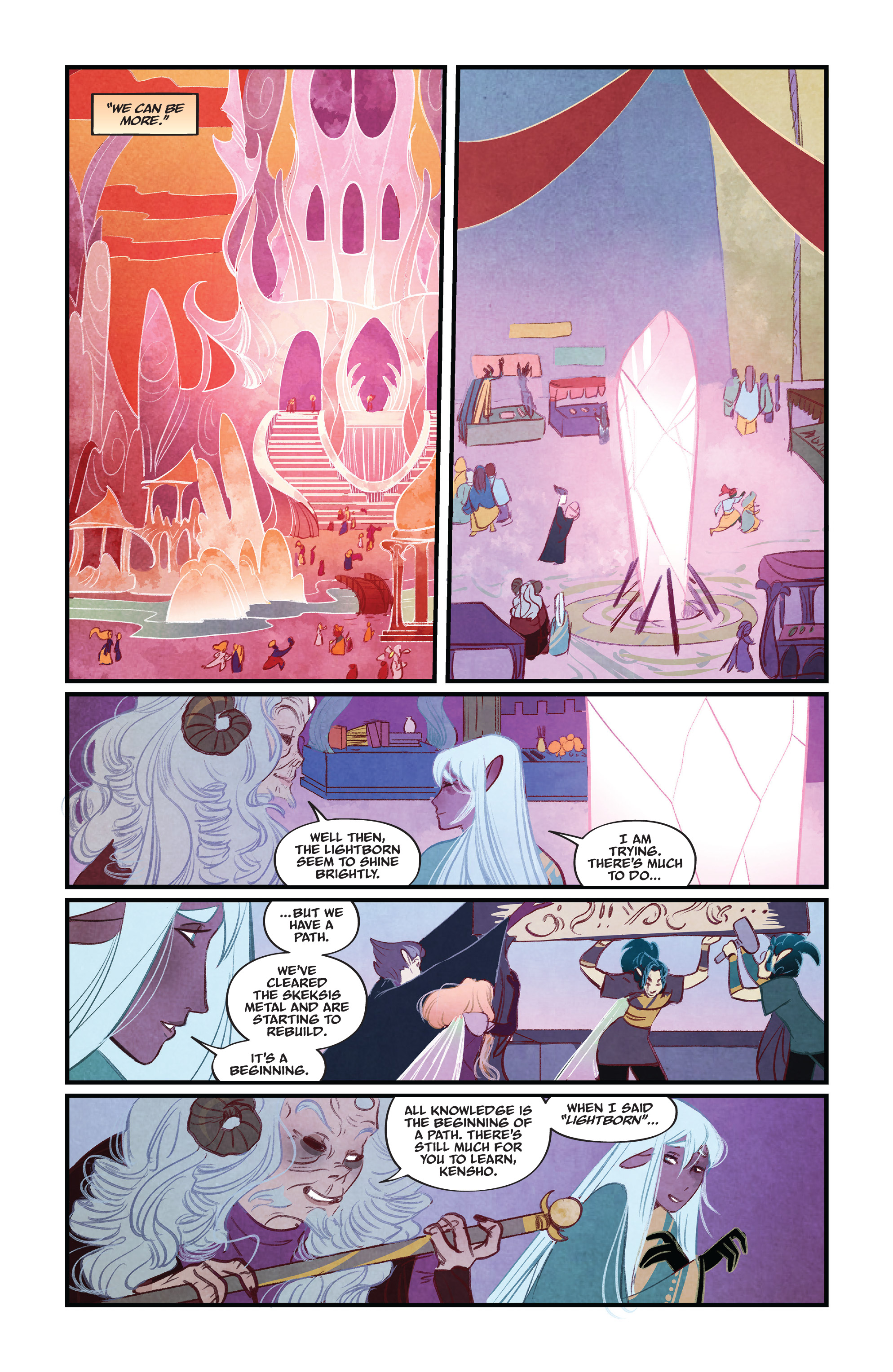 Read online Jim Henson's Beneath the Dark Crystal comic -  Issue #12 - 21