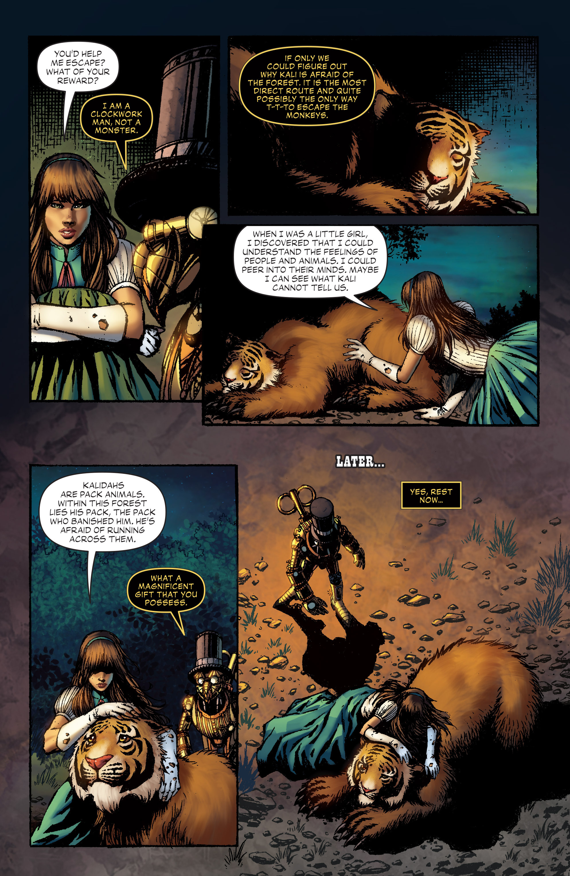 Read online Legends of Oz: Tik-Tok and the Kalidah comic -  Issue #2 - 8