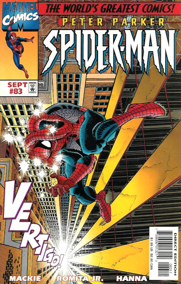 Spider-Man (1990) issue 83 - Vertigo - Page 1