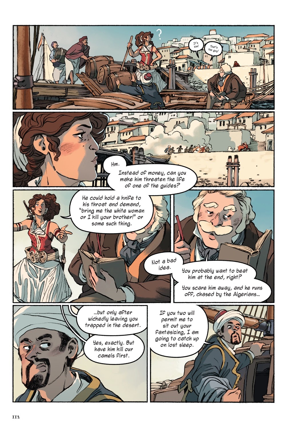 Read online Delilah Dirk and the Pillars of Hercules comic -  Issue # TPB (Part 2) - 12