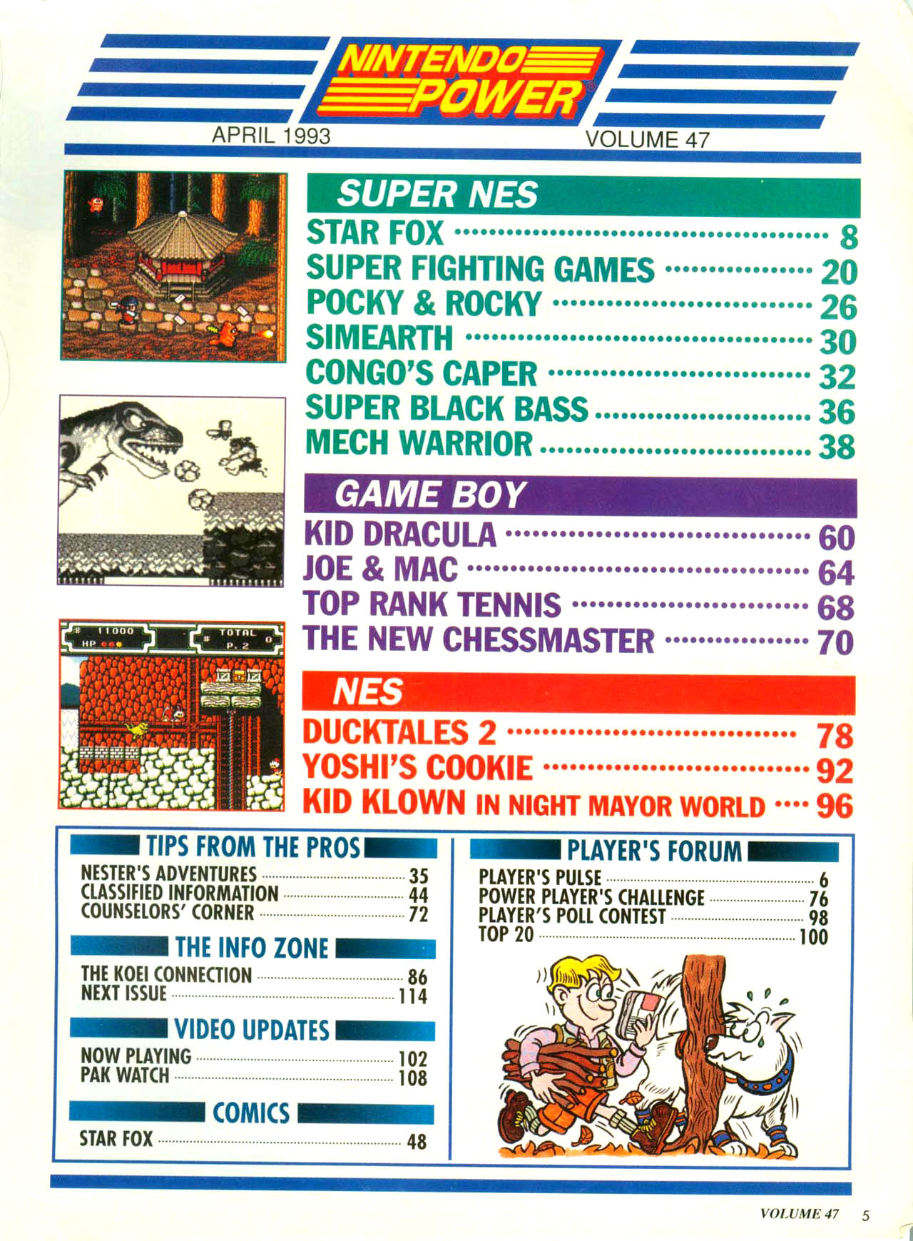 Read online Nintendo Power comic -  Issue #47 - 6