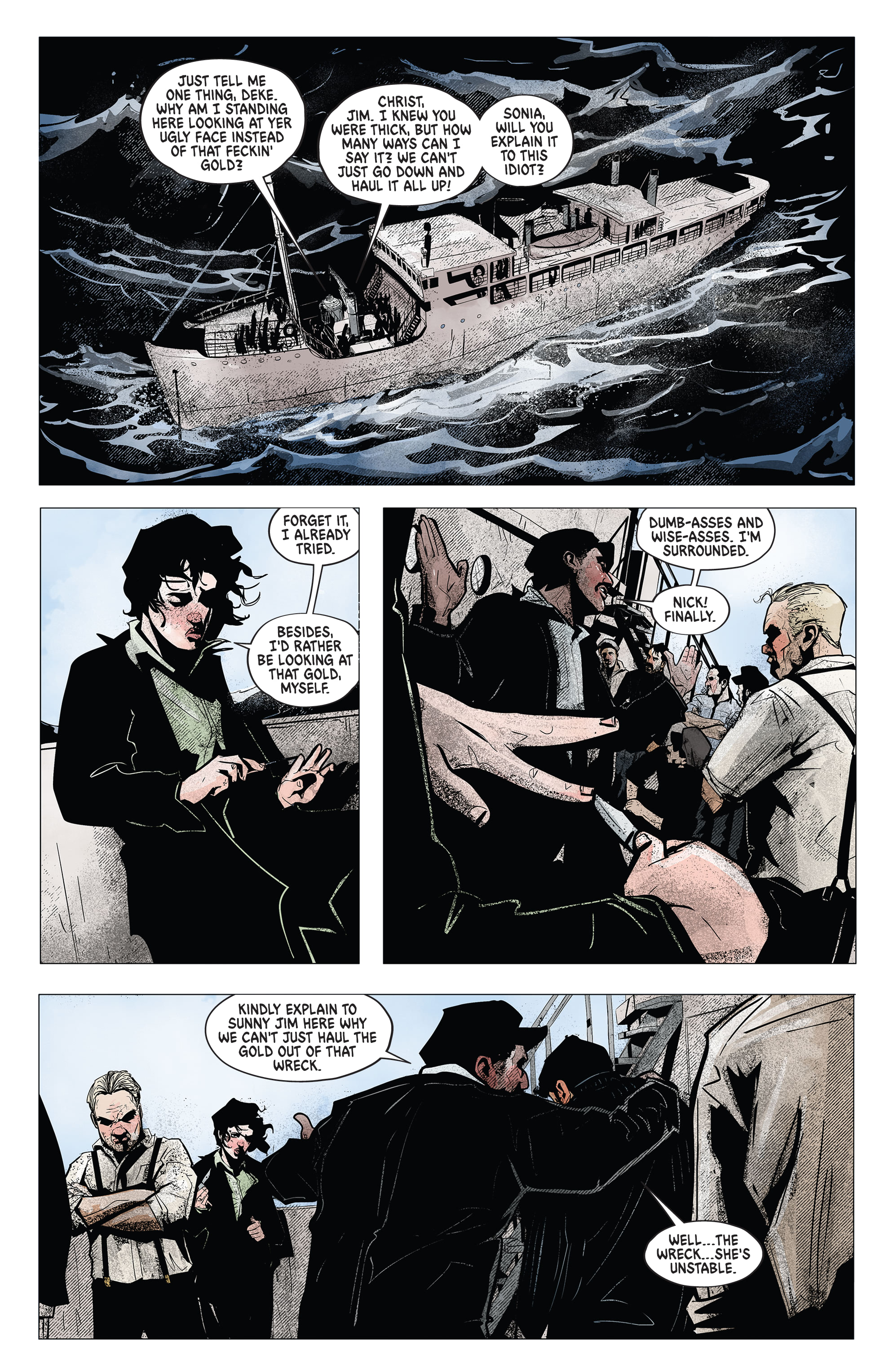 Read online Sea of Sorrows comic -  Issue #2 - 5