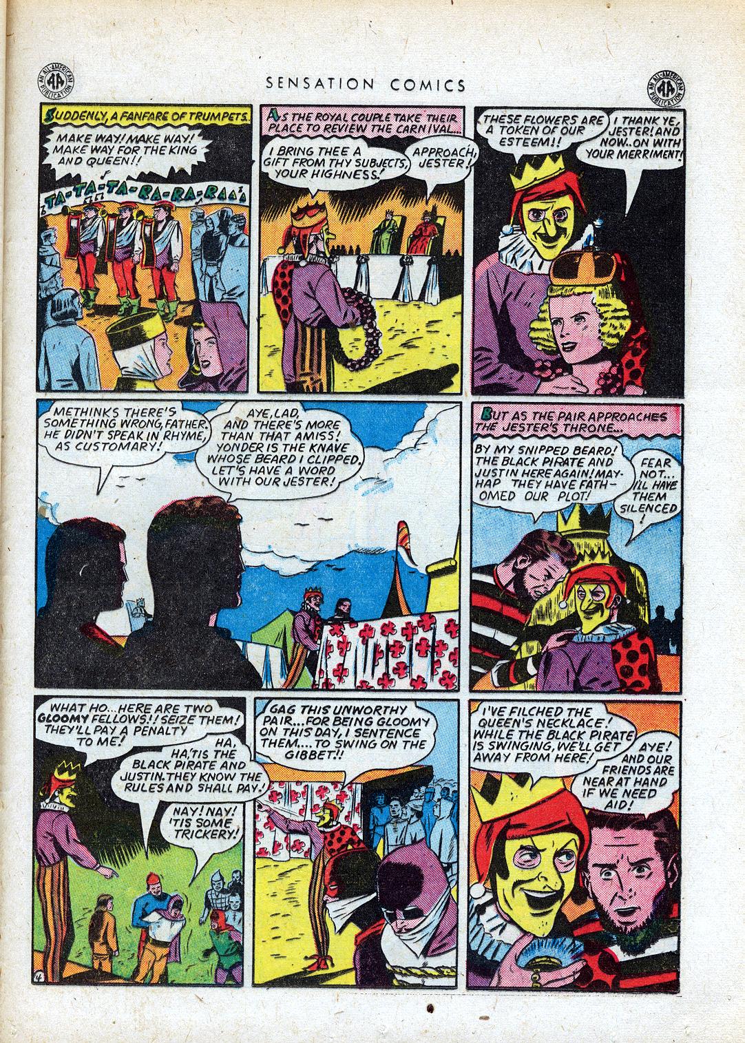 Read online Sensation (Mystery) Comics comic -  Issue #41 - 37