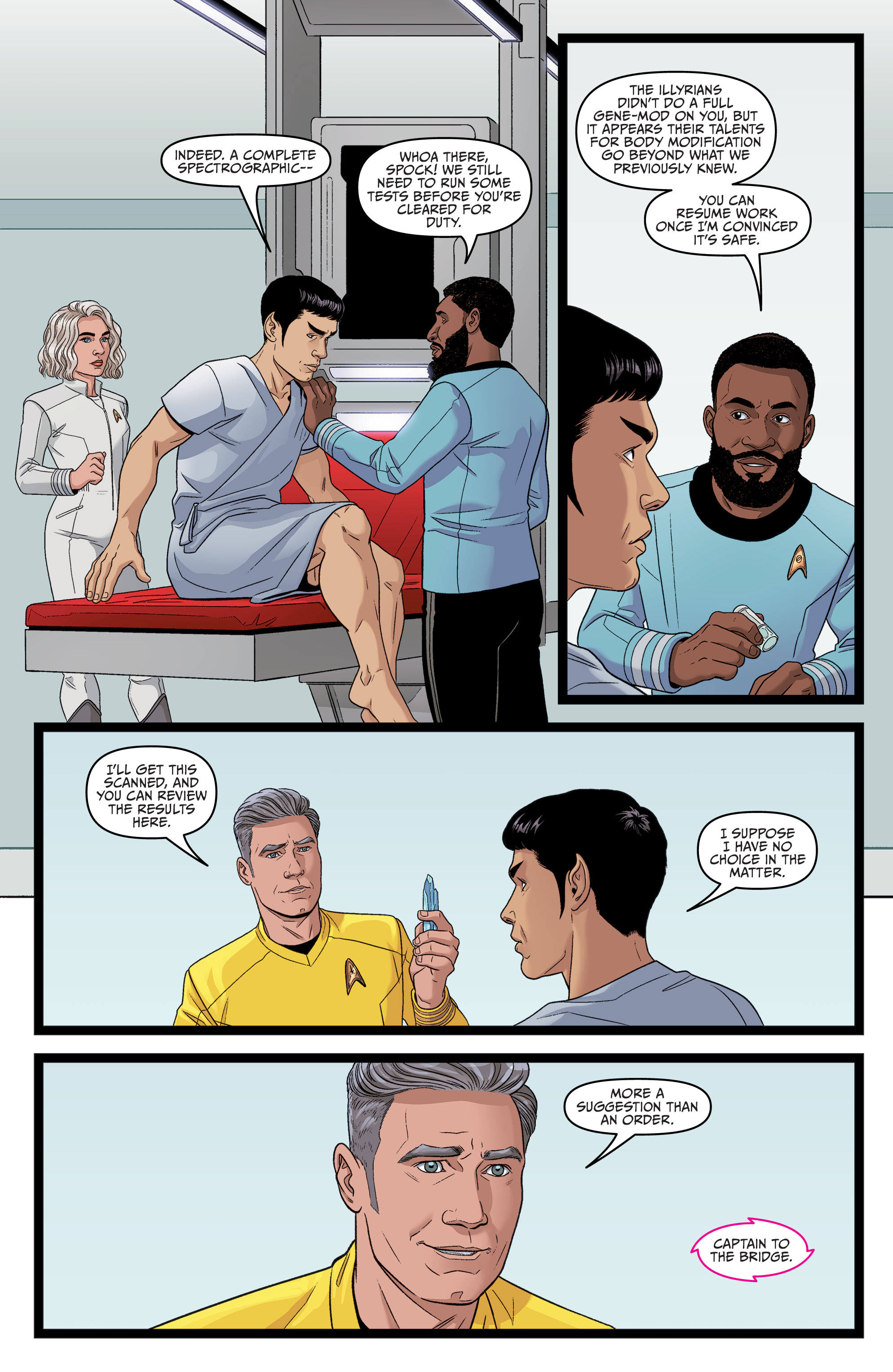 Read online Star Trek: Strange New Worlds - The Illyrian Enigma comic -  Issue #4 - 4