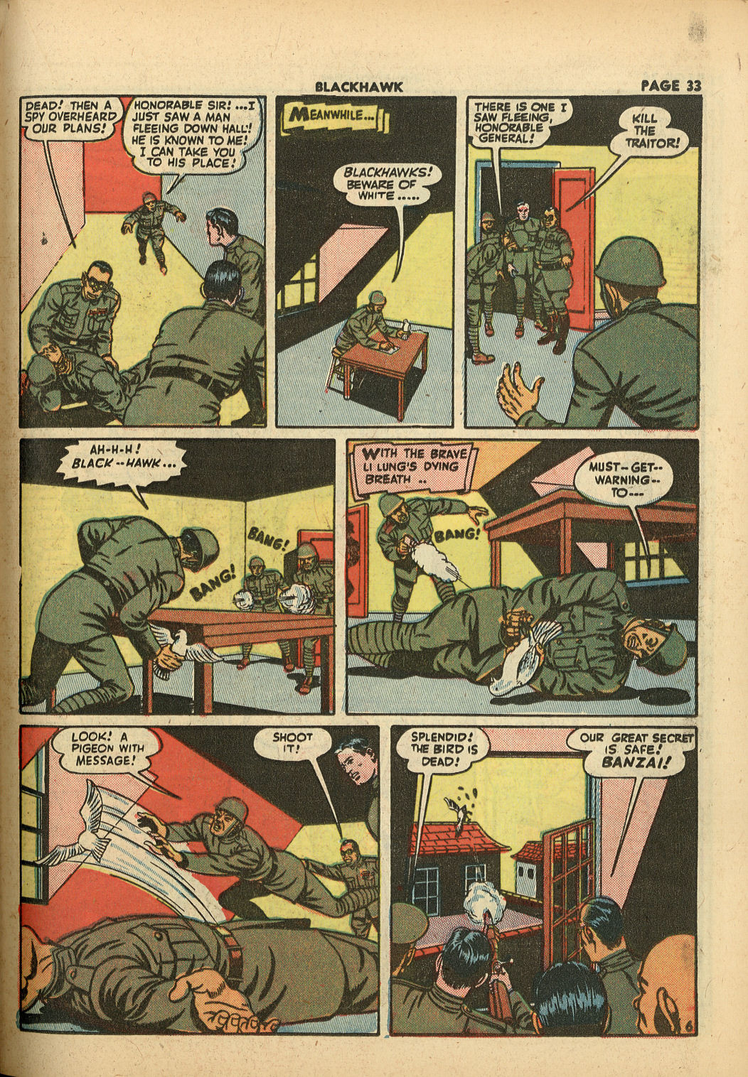 Read online Blackhawk (1957) comic -  Issue #9 - 35