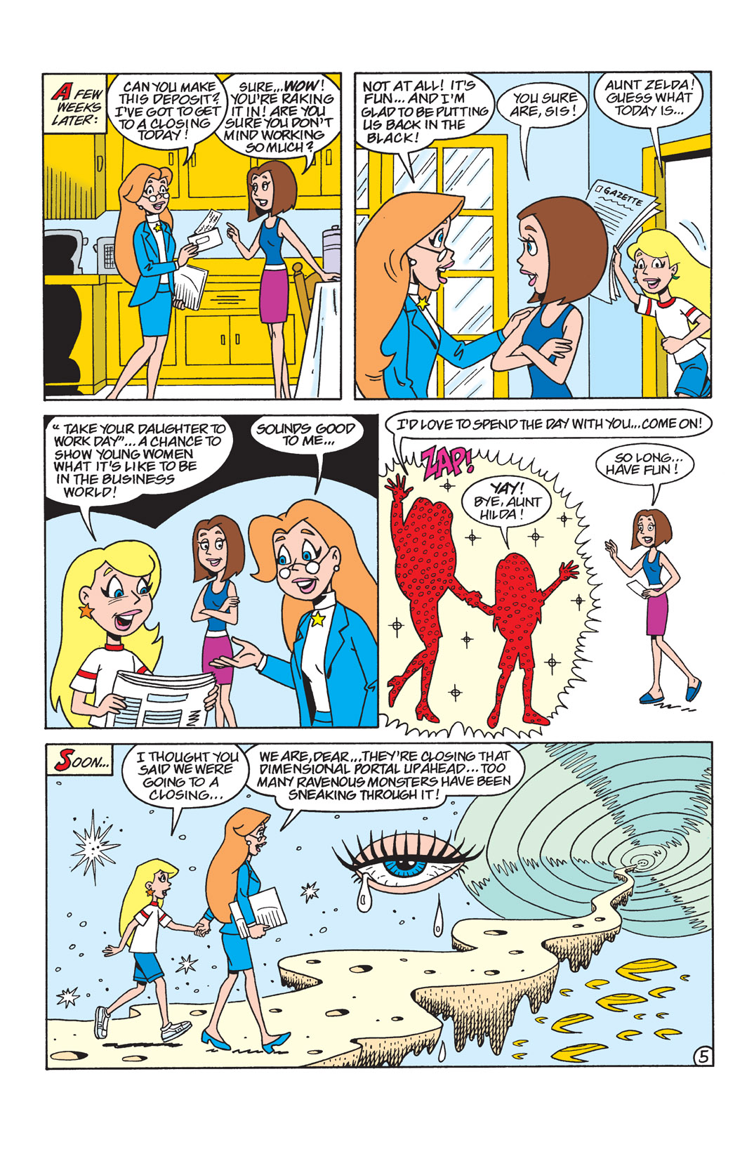 Read online Sabrina the Teenage Witch (2000) comic -  Issue #20 - 23