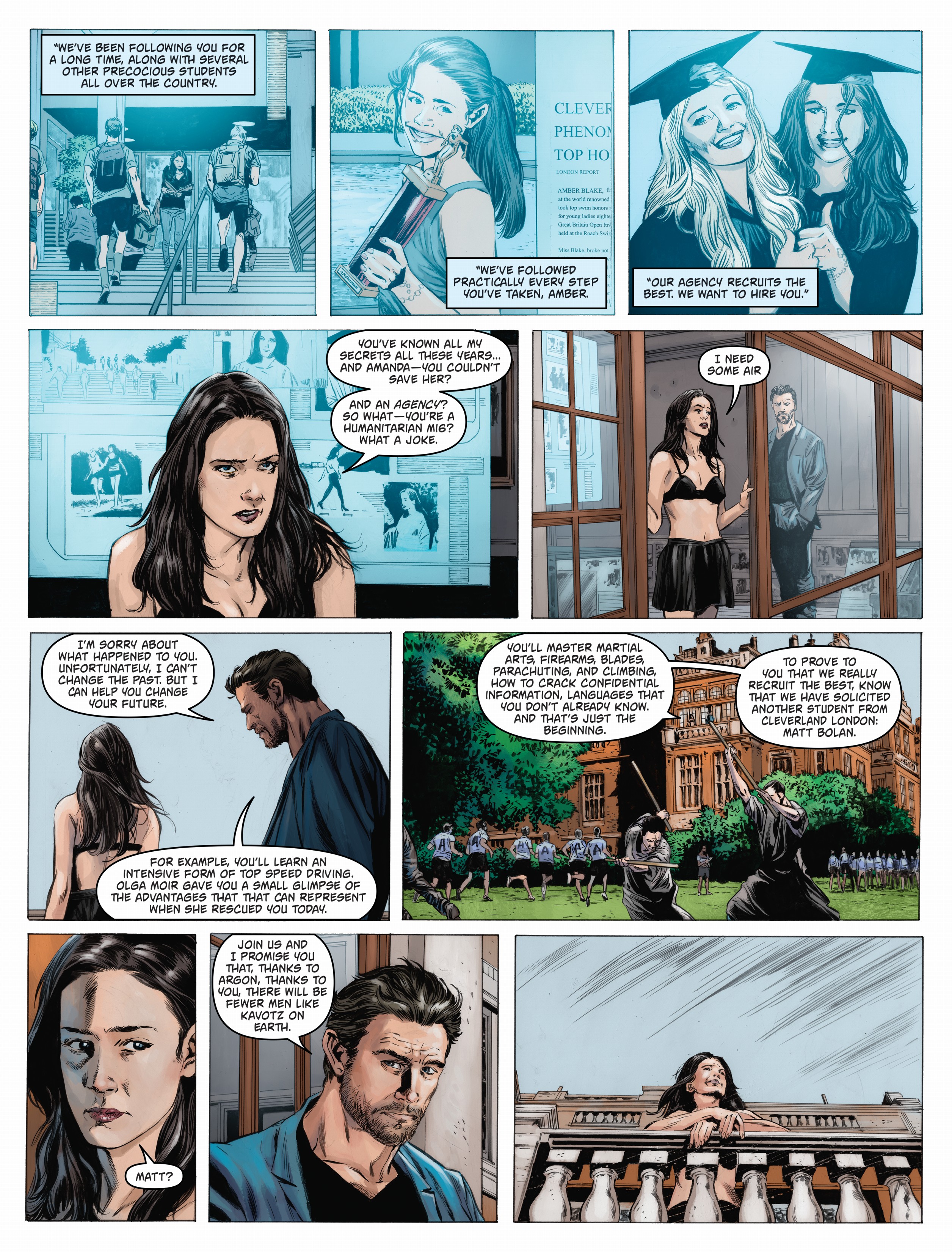Read online Amber Blake comic -  Issue #1 - 21