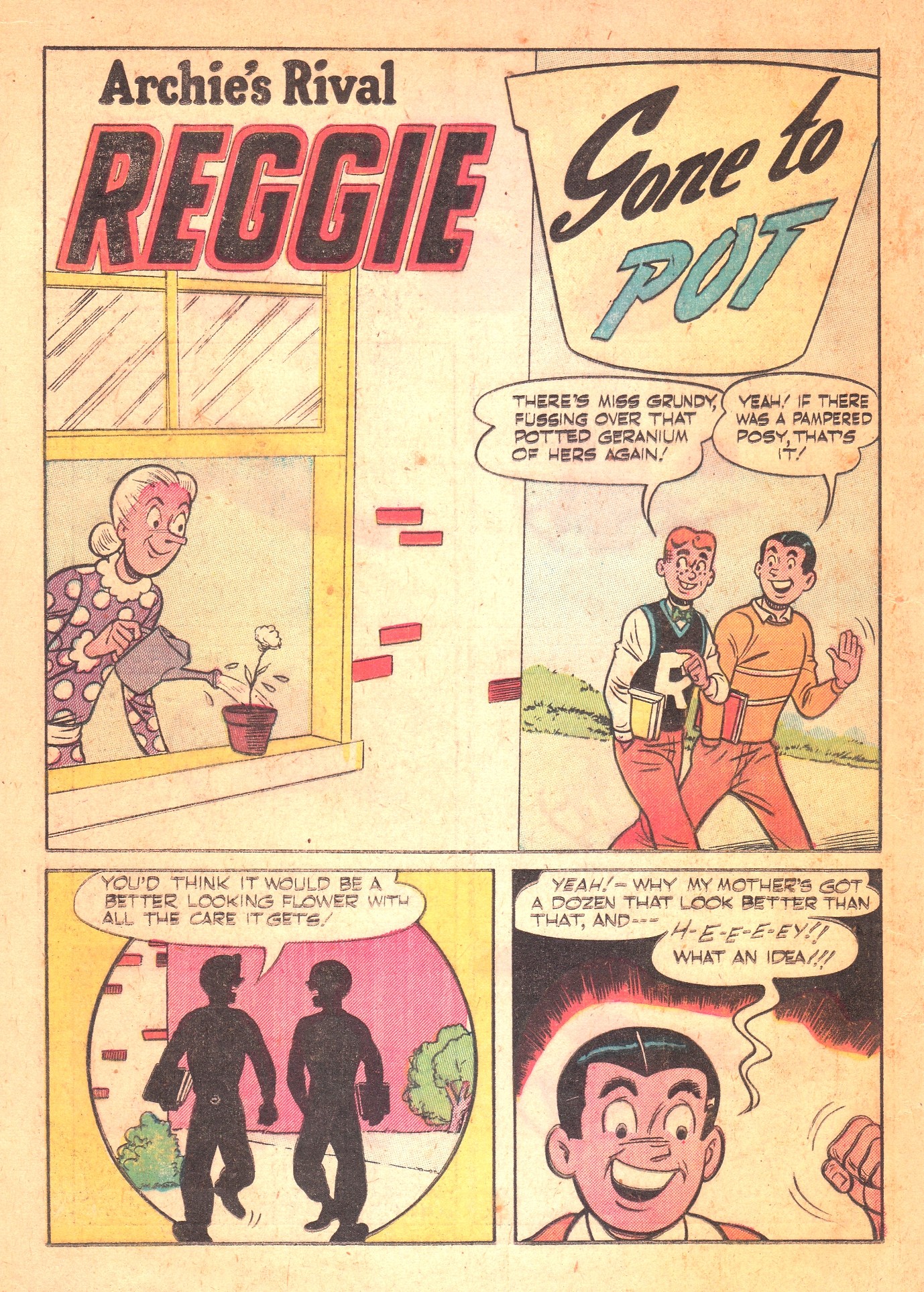 Read online Archie's Rival Reggie comic -  Issue #5 - 16