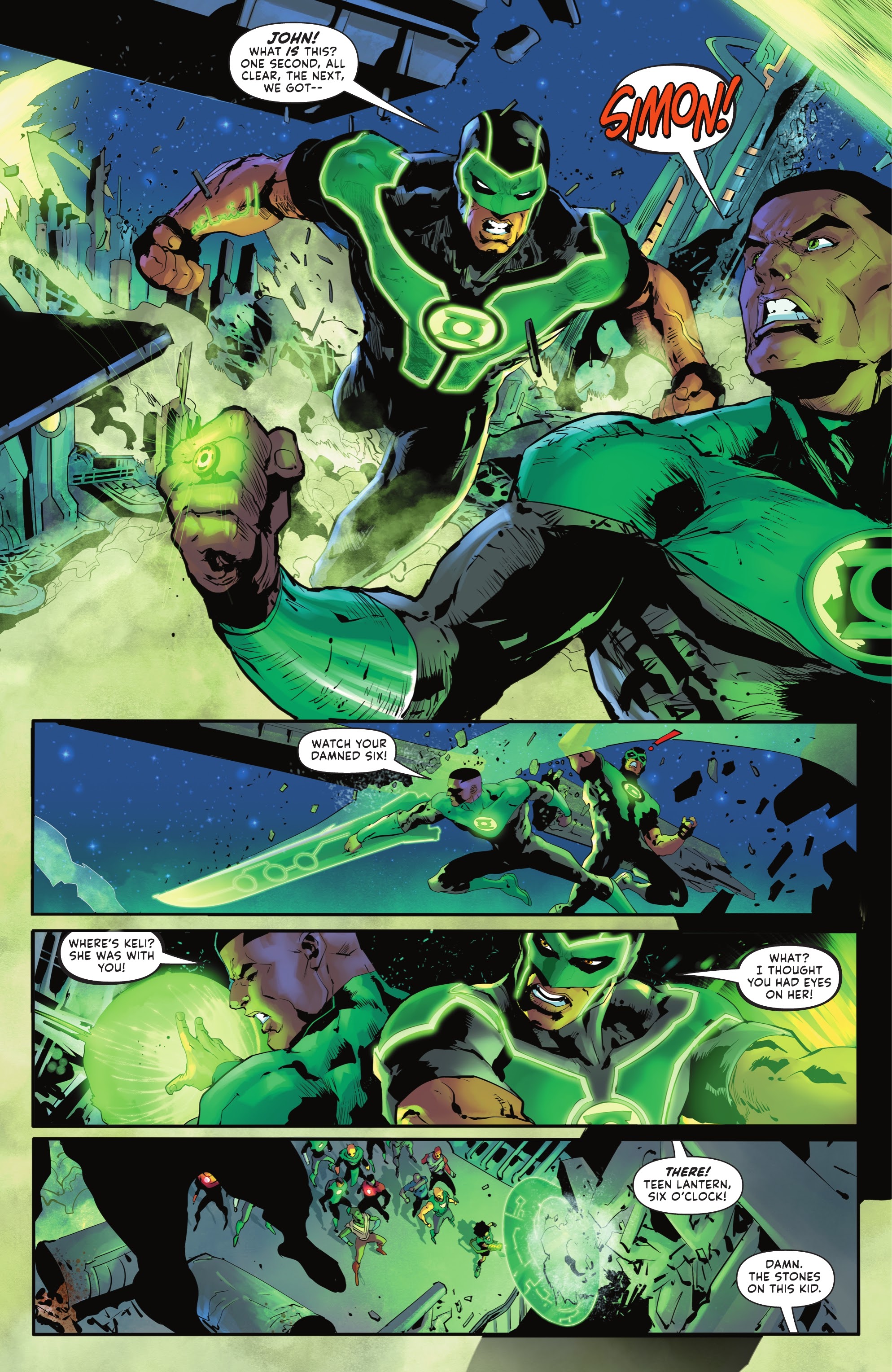 Read online Green Lantern (2021) comic -  Issue #1 - 4