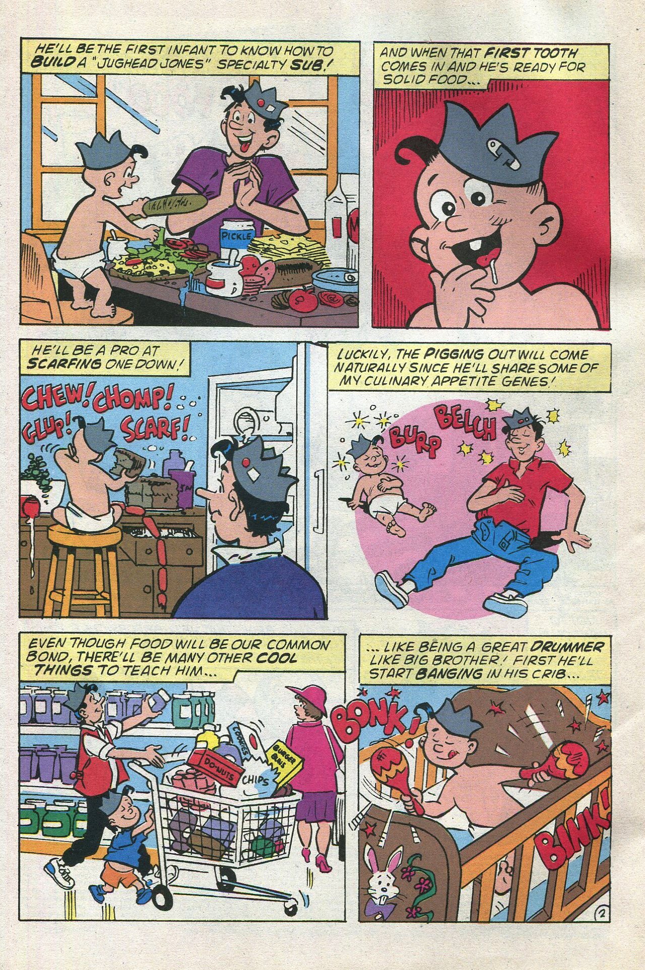 Read online Archie's Pal Jughead Comics comic -  Issue #49 - 4