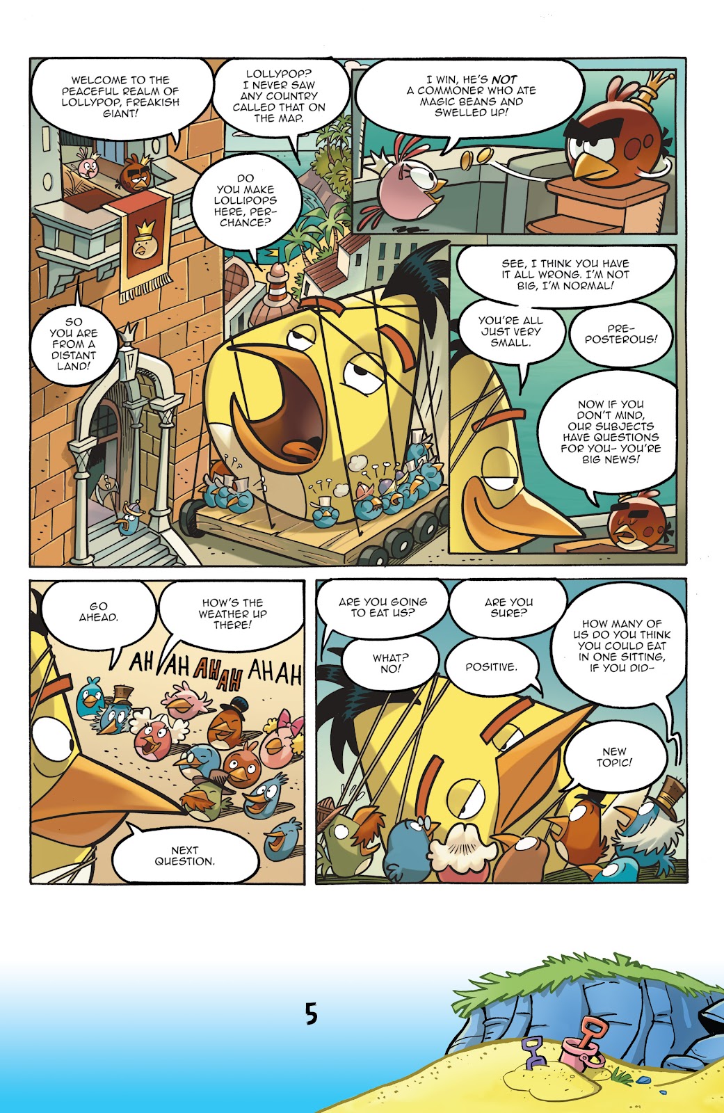 Angry Birds Comics (2016) issue 7 - Page 7