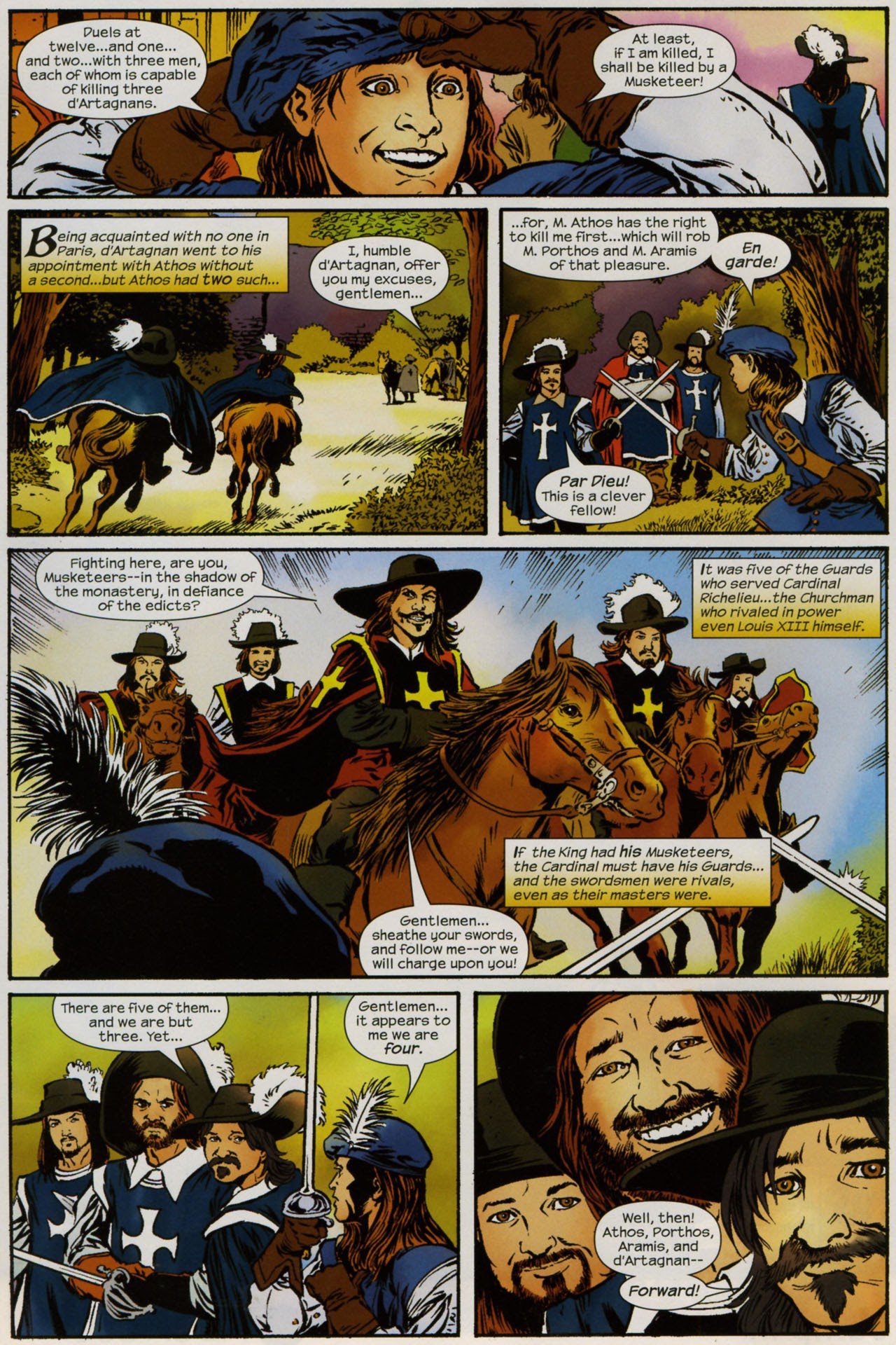 Read online The Man in the Iron Mask comic -  Issue #1 - 6