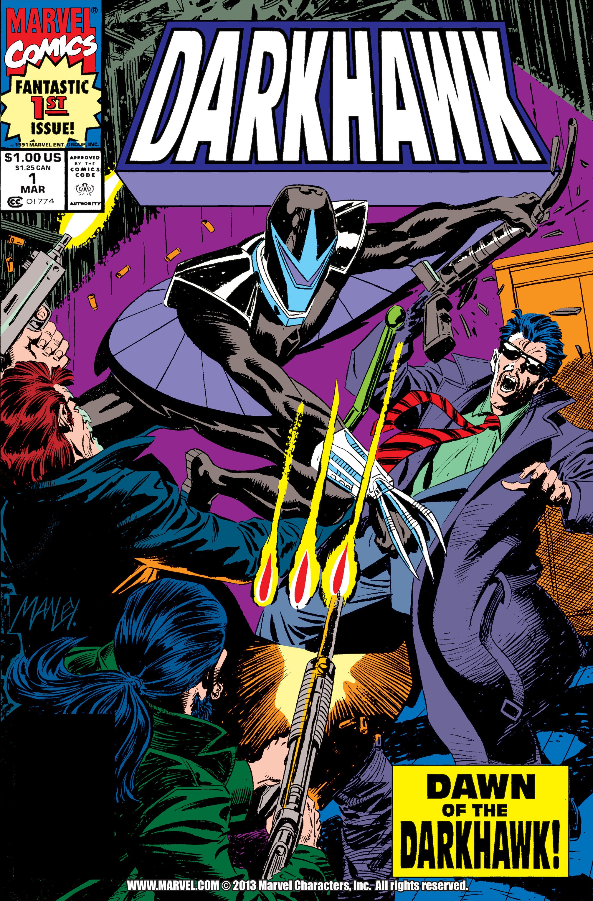 Read online Darkhawk (1991) comic -  Issue #1 - 1