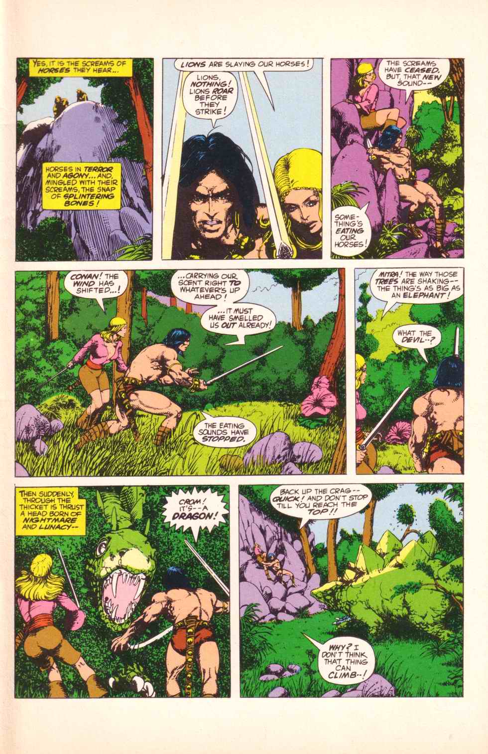 Read online Robert E. Howard's Conan the Barbarian comic -  Issue # Full - 7