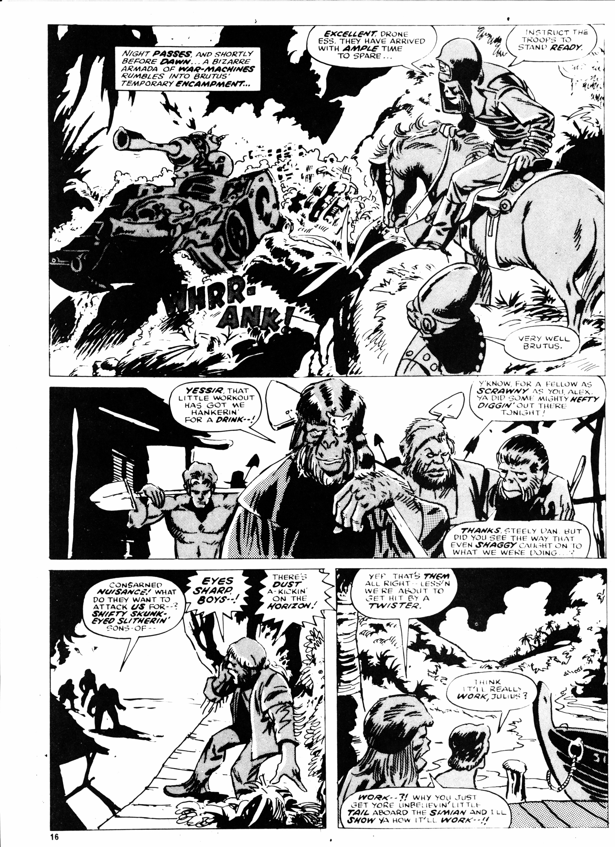 Read online Planet of the Apes (1974) comic -  Issue #19 - 16