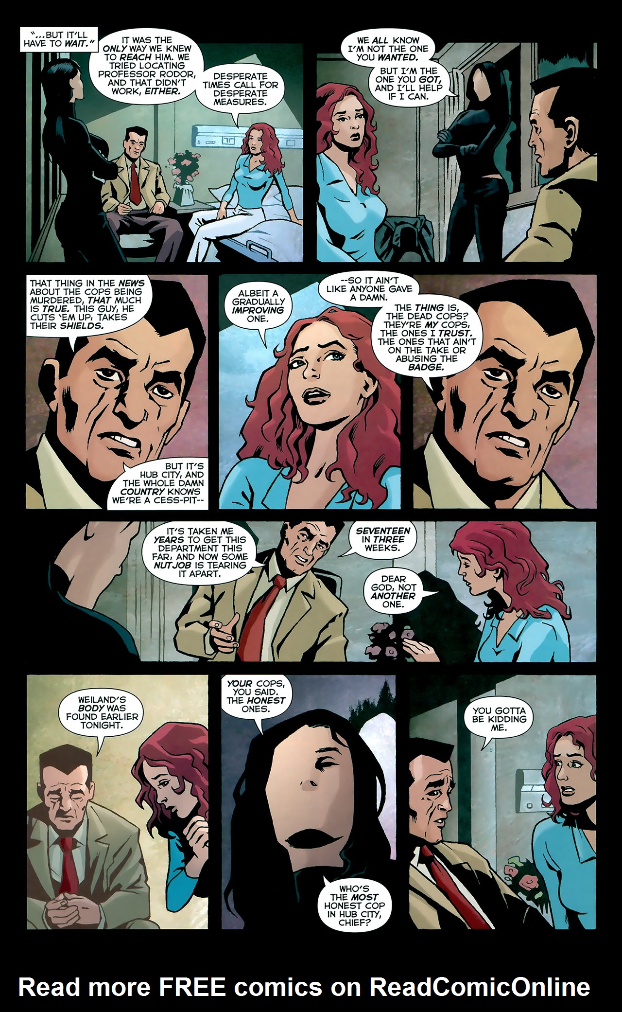 Read online Crime Bible: The Five Lessons of Blood comic -  Issue #4 - 13