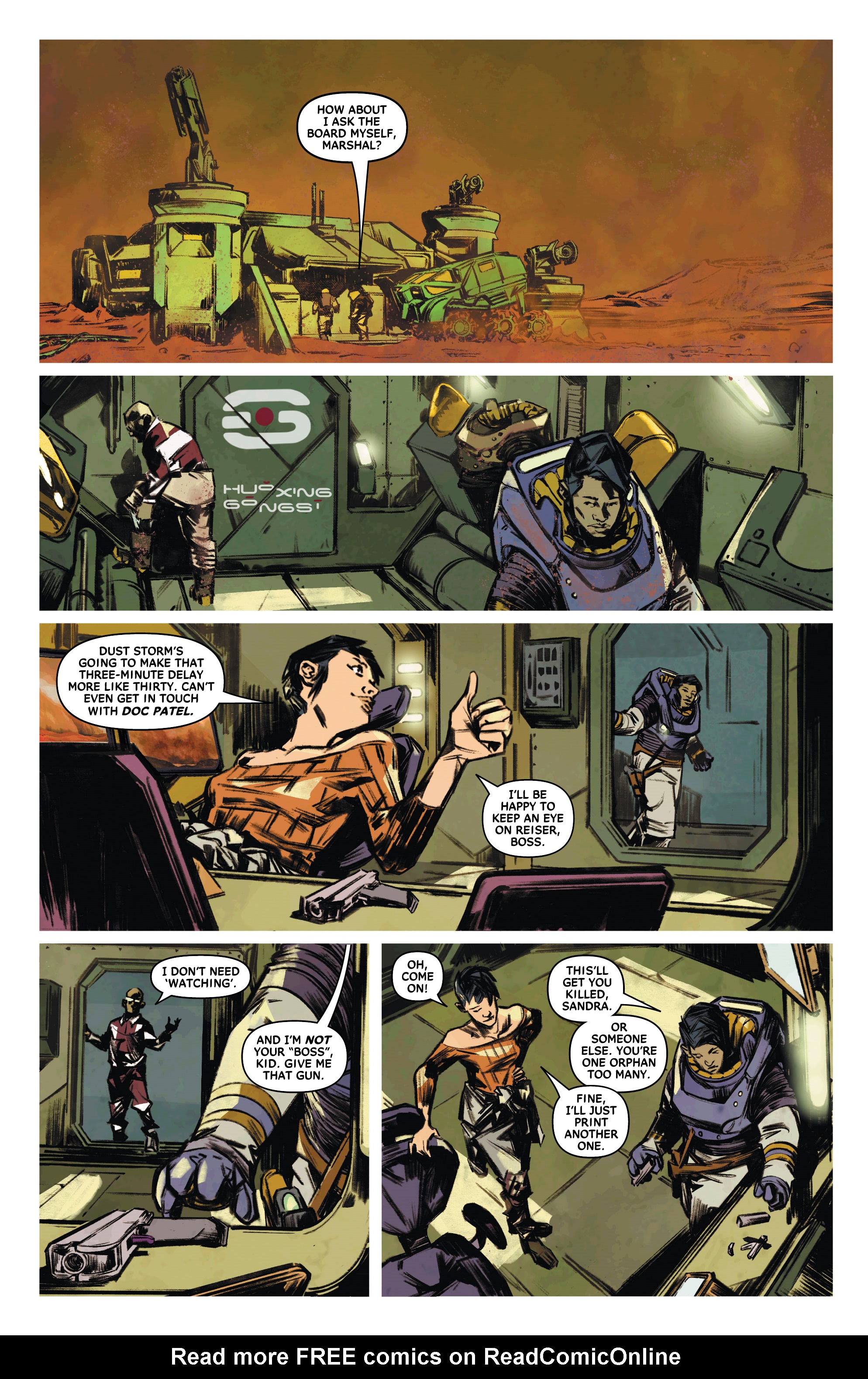 Read online Fear of a Red Planet comic -  Issue #1 - 12