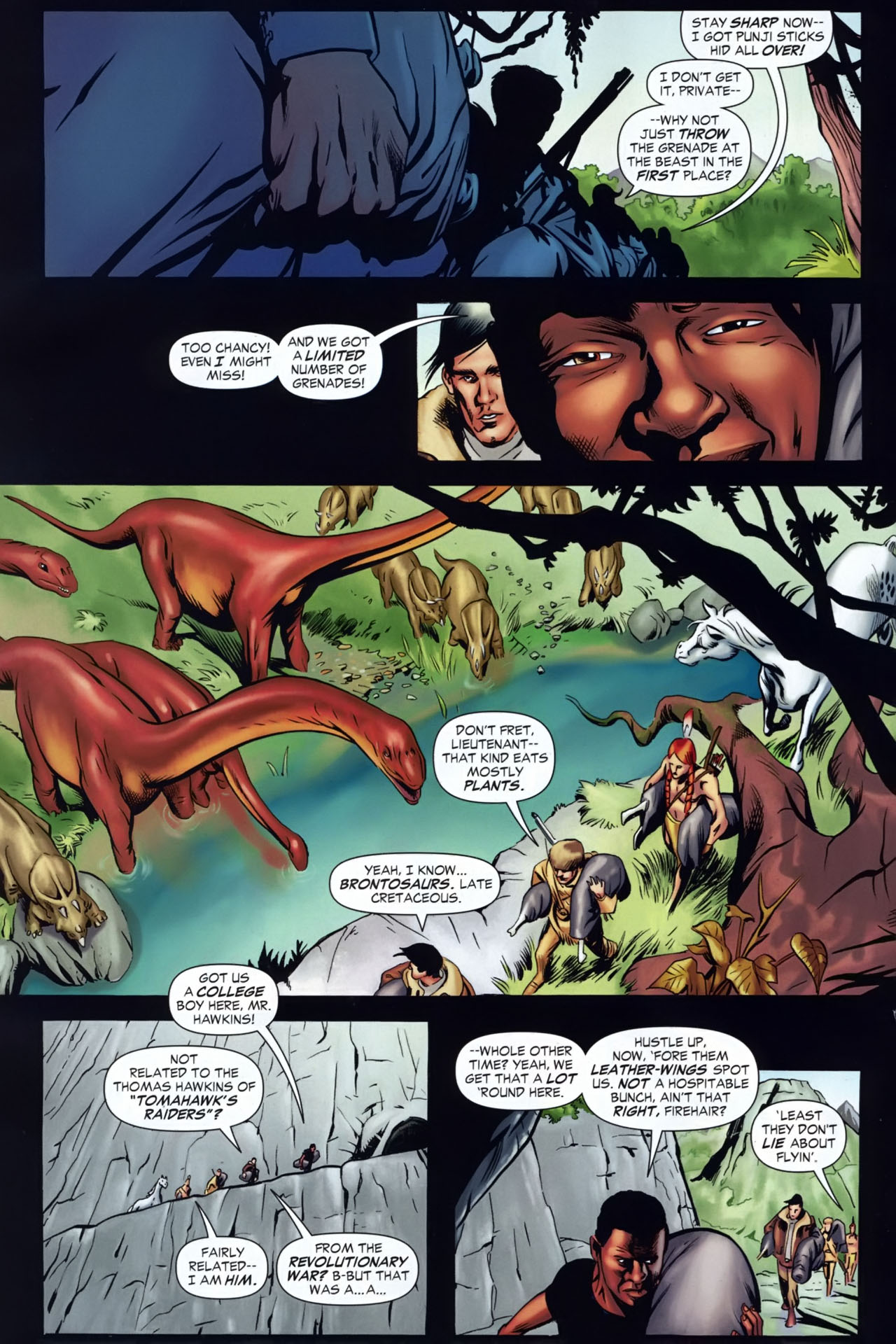 Read online The War That Time Forgot comic -  Issue #1 - 13