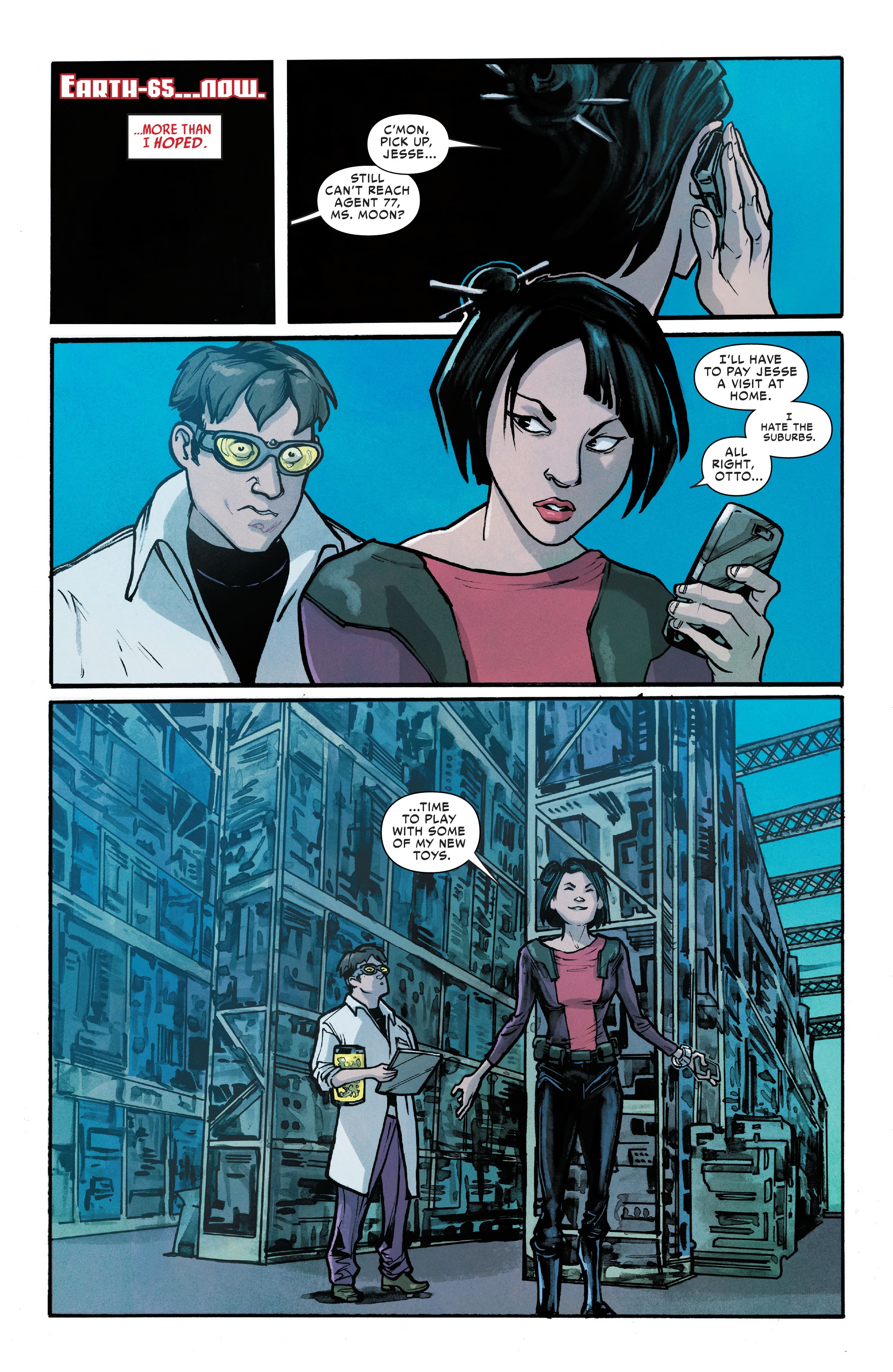Read online Silk: Out of the Spider-Verse comic -  Issue # TPB 2 (Part 3) - 48