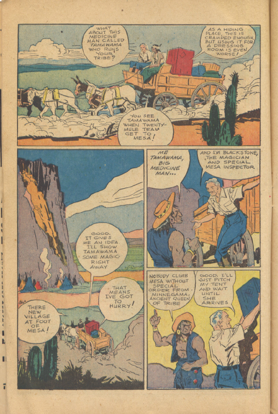 Read online Super-Magician Comics comic -  Issue #28 - 18