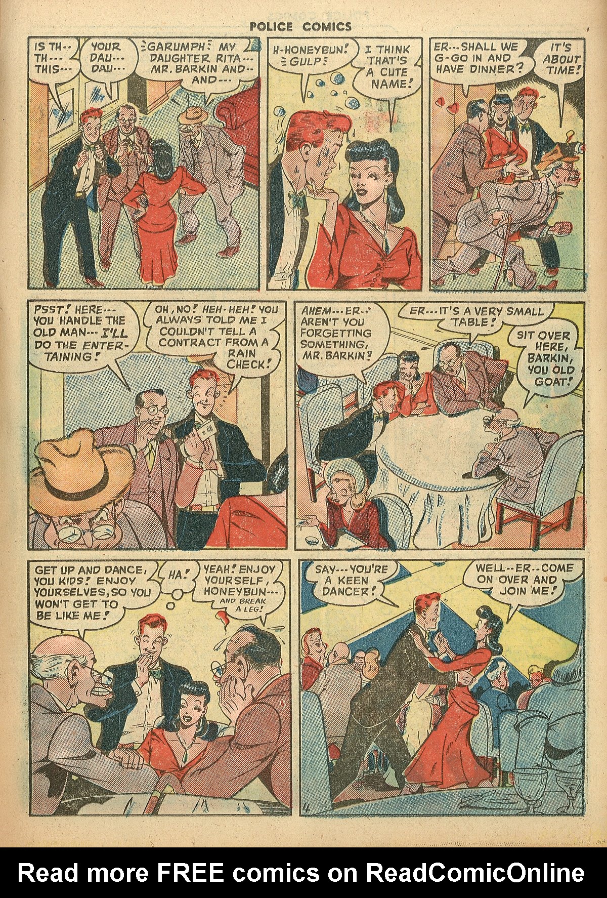 Read online Police Comics comic -  Issue #79 - 23