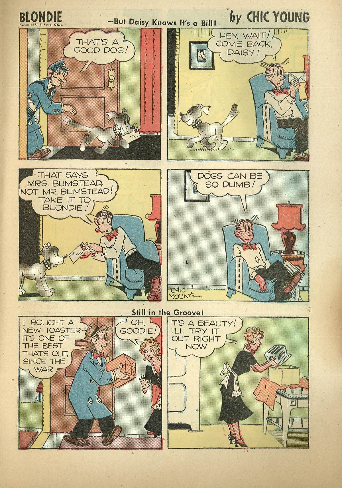 Read online Blondie Comics (1947) comic -  Issue #14 - 27
