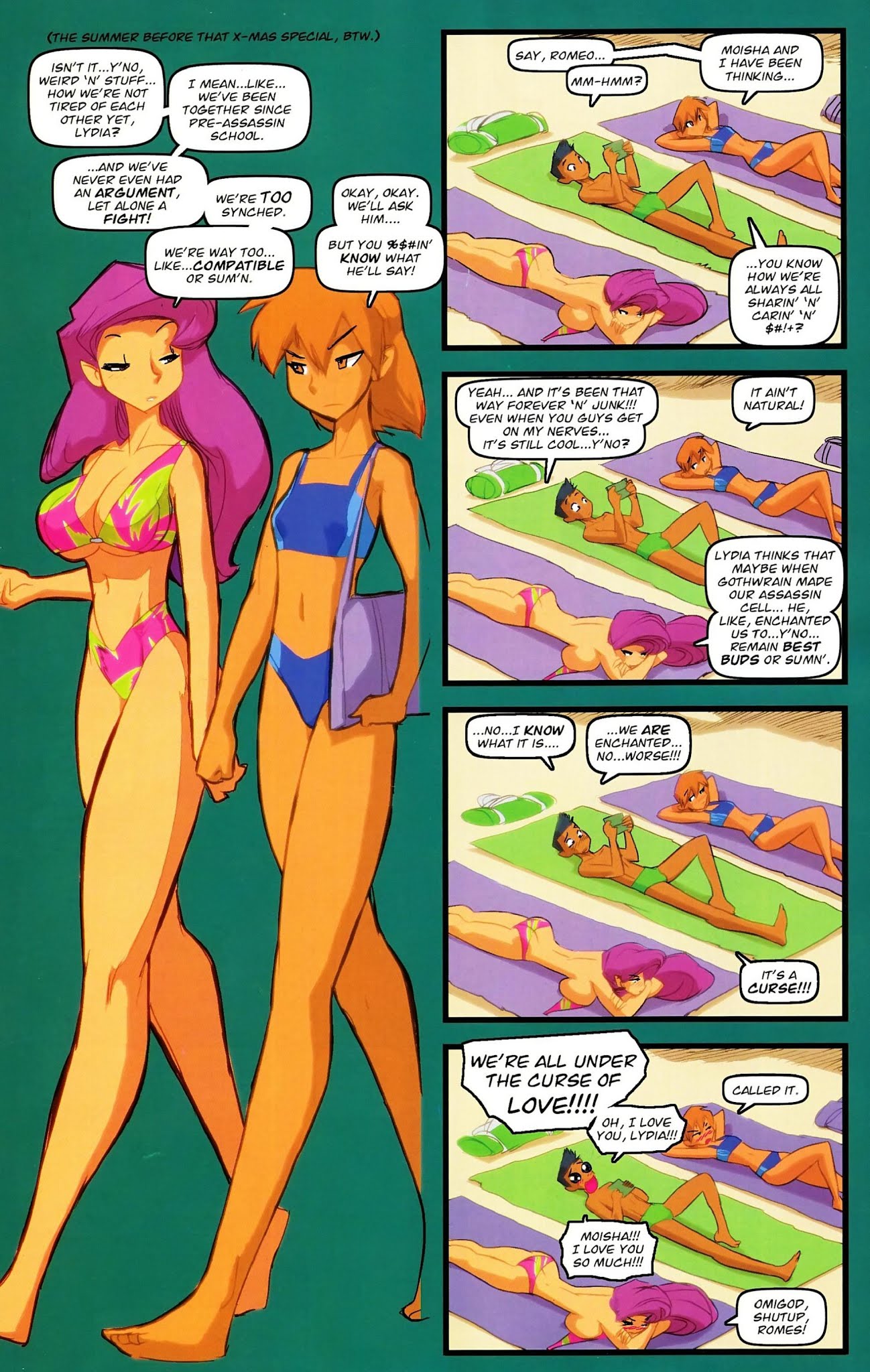 Read online Gold Digger Swimsuit/Annual comic -  Issue #1 - 5