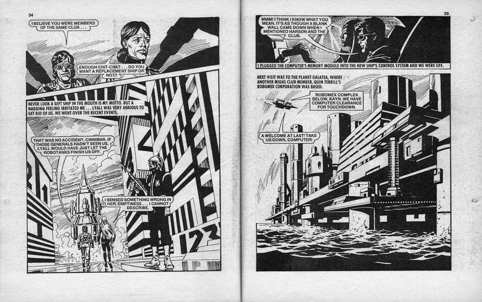 Read online Starblazer comic -  Issue #177 - 18