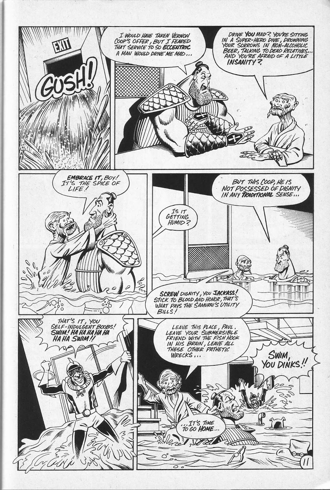 Read online Paul the Samurai (1991) comic -  Issue # TPB - 77