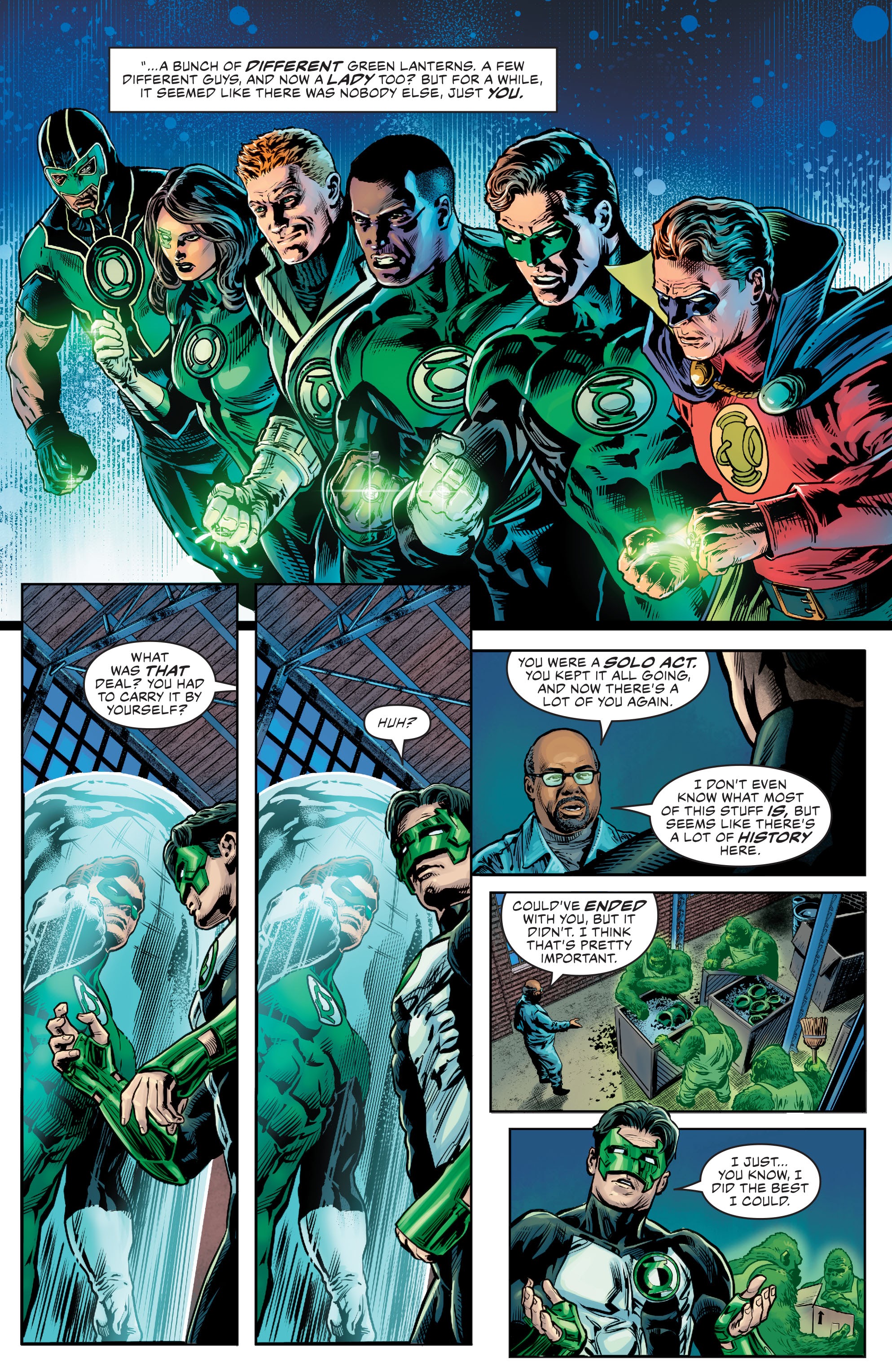 Read online Green Lantern 80th Anniversary 100-Page Super Spectacular comic -  Issue # TPB - 39